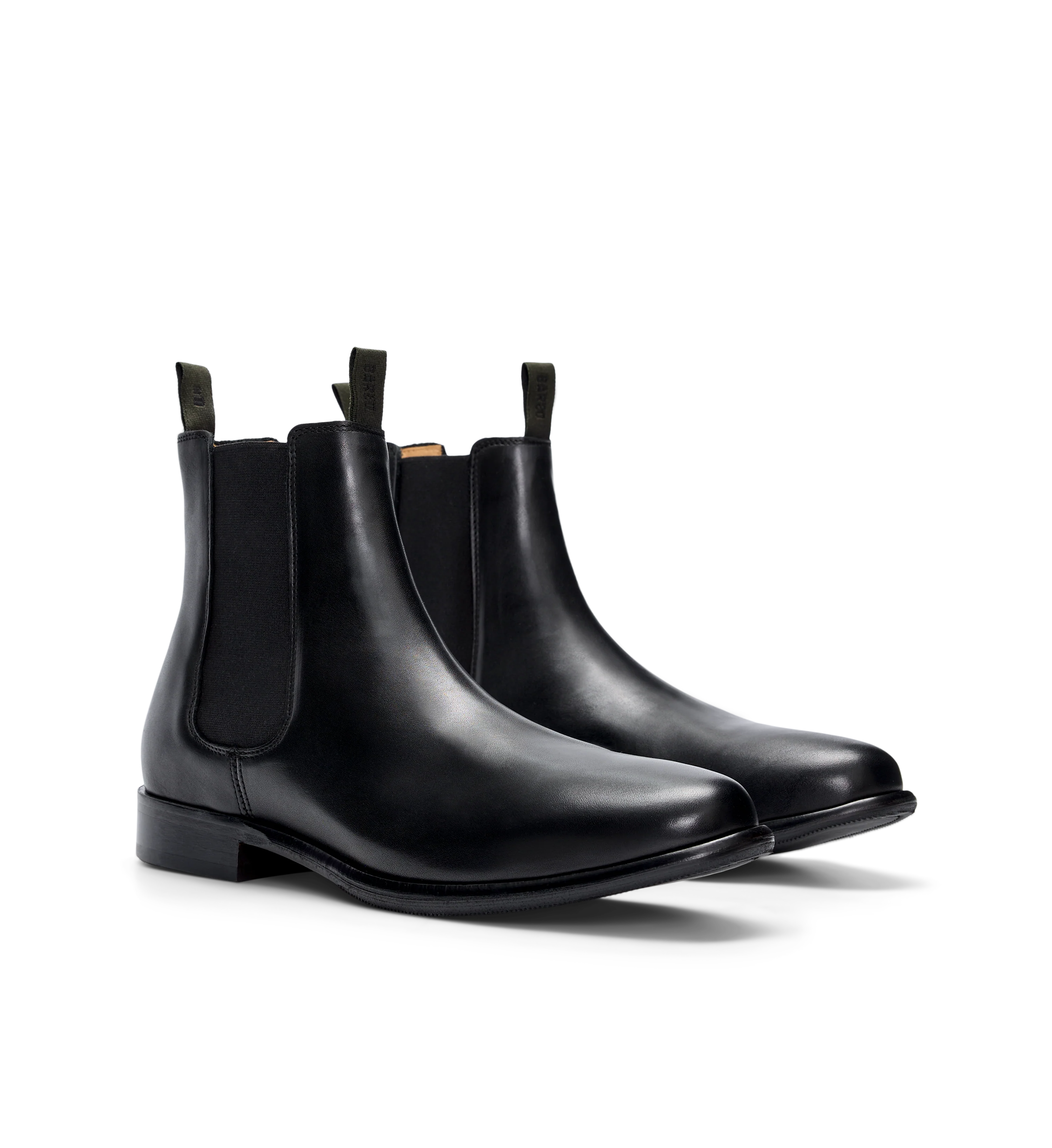 Thallium Black Leather Boots