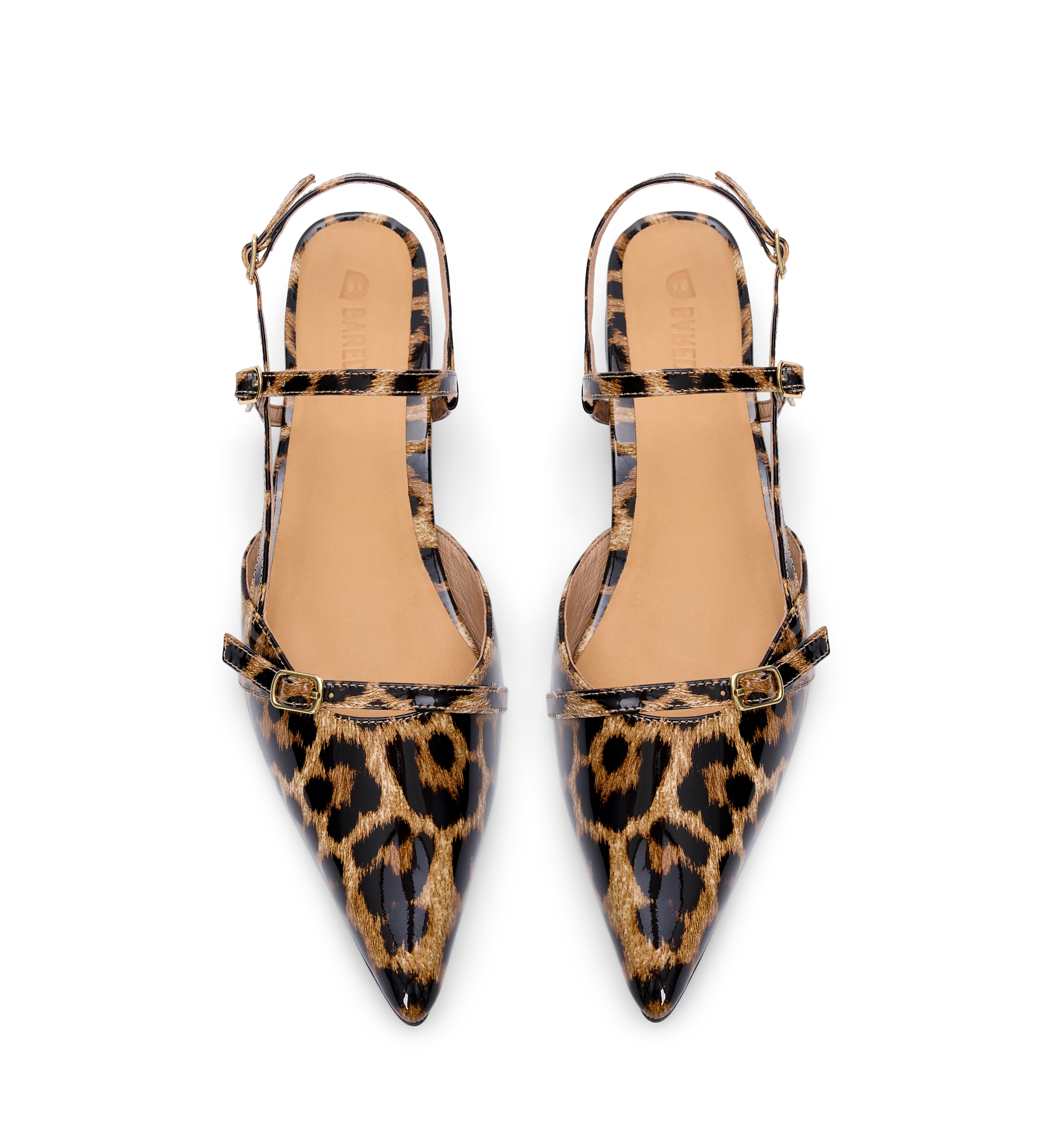 Firecrown 2 Leopard Patent Leather Flats
