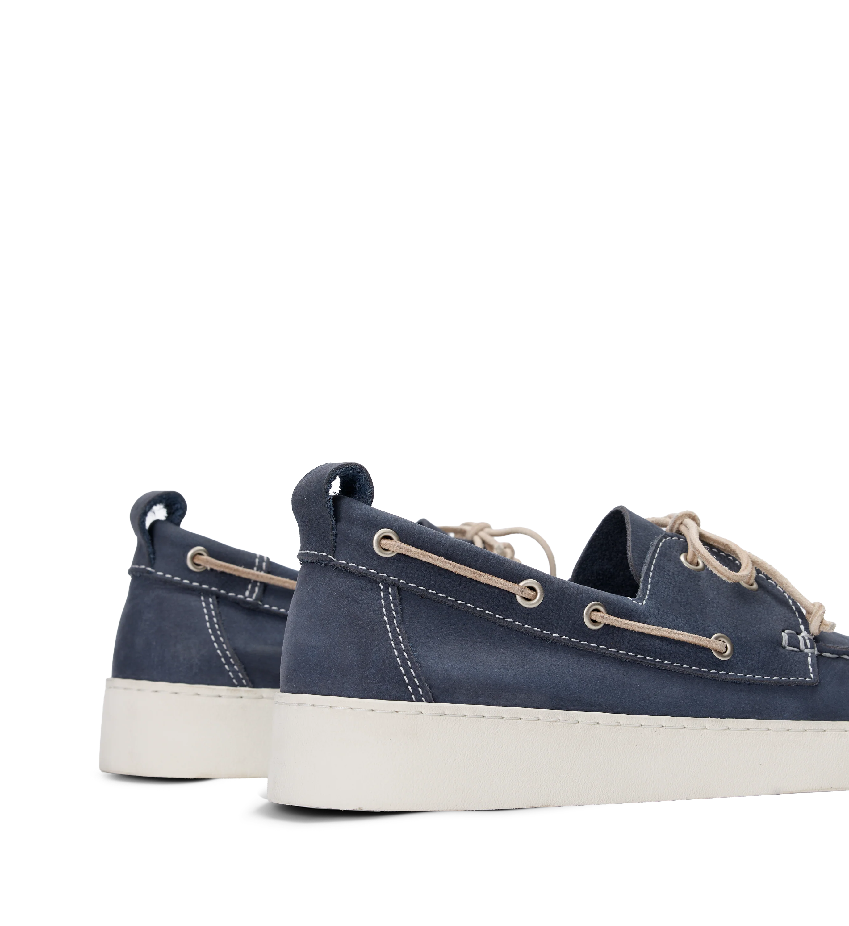 Silicon Dusty Blue Nubuck Men's Casual Shoes