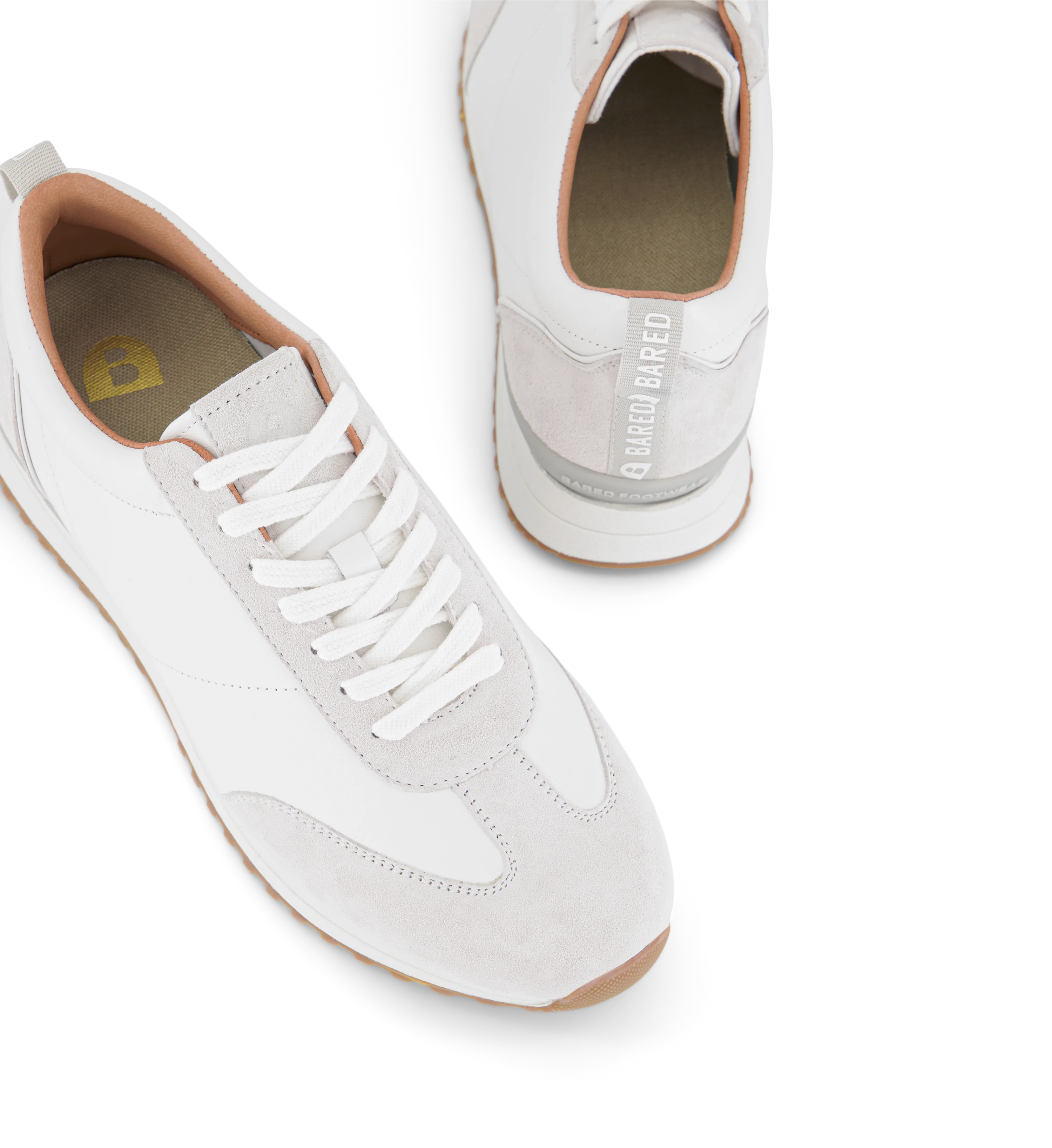 Saker 2 White Leather Sneakers