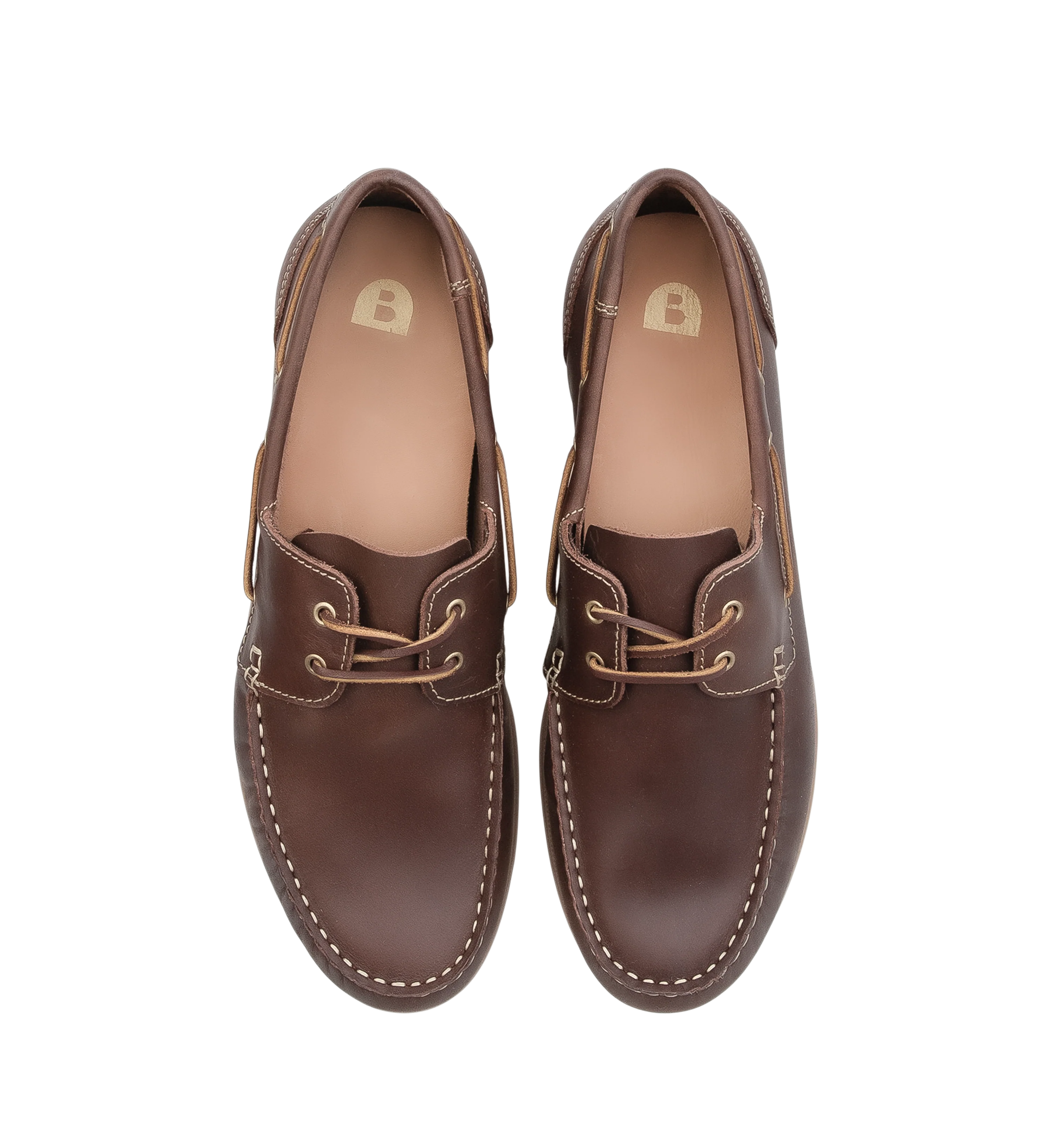 Lithium Chocolate Leather Boat Shoes