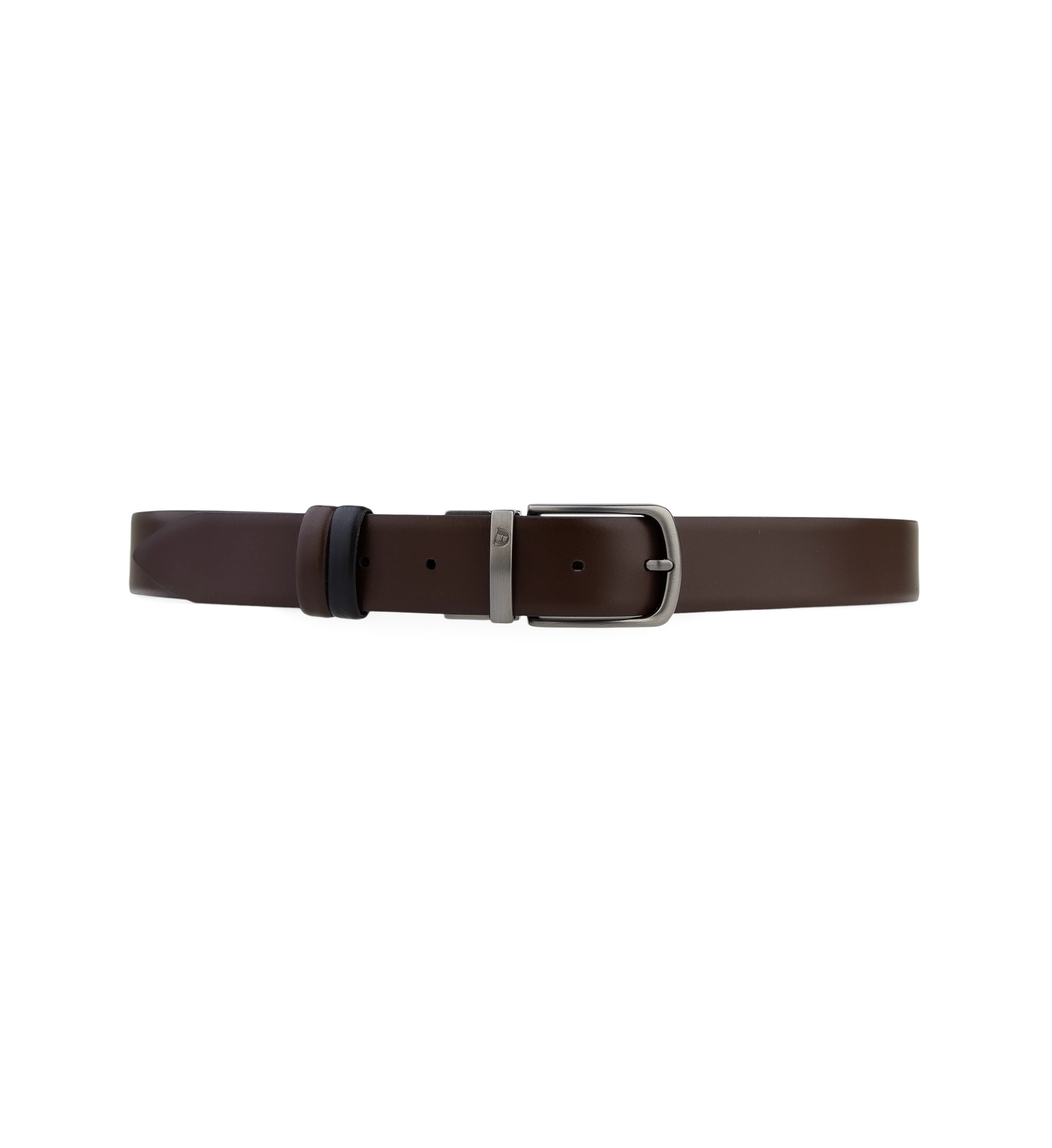 Reversible Belt Black & Chocolate Leather