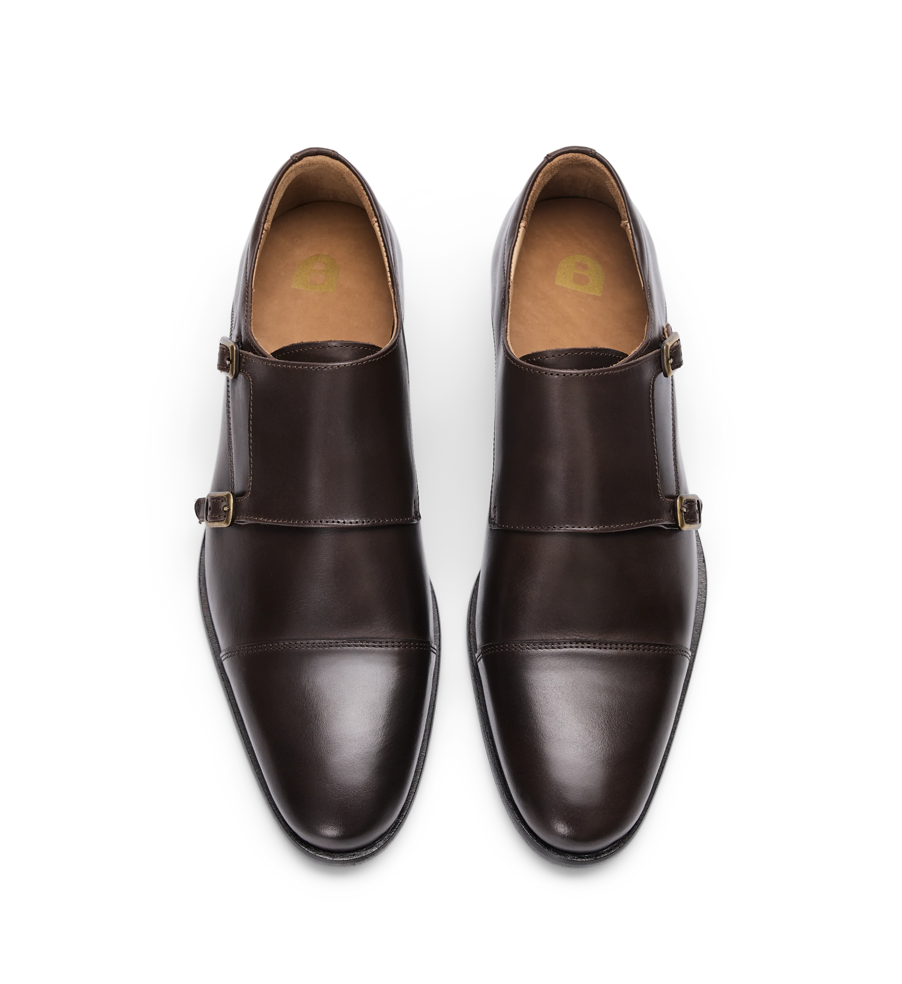 Vanadium Chocolate Leather Monks