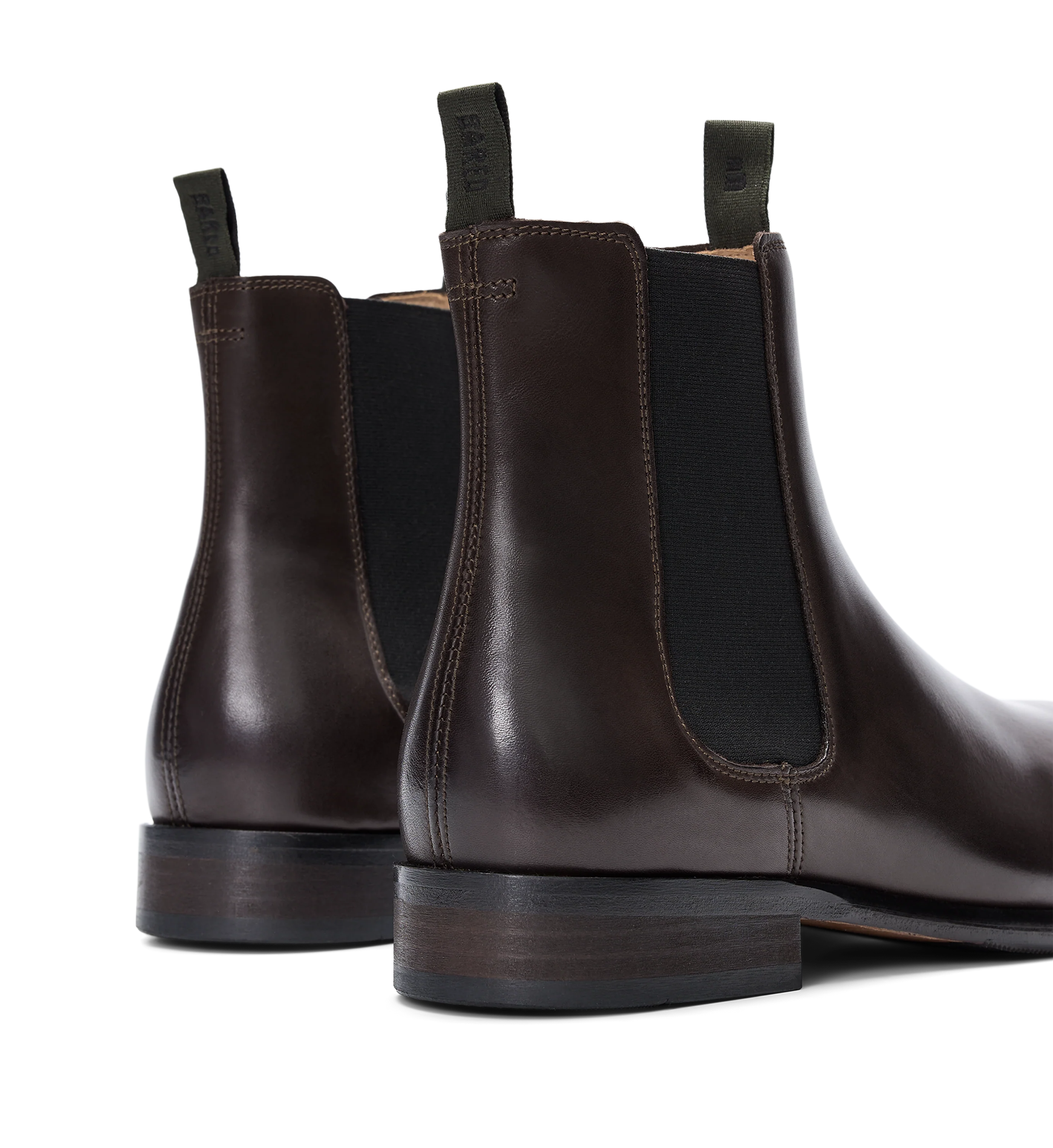 Thallium Chocolate Leather Boots