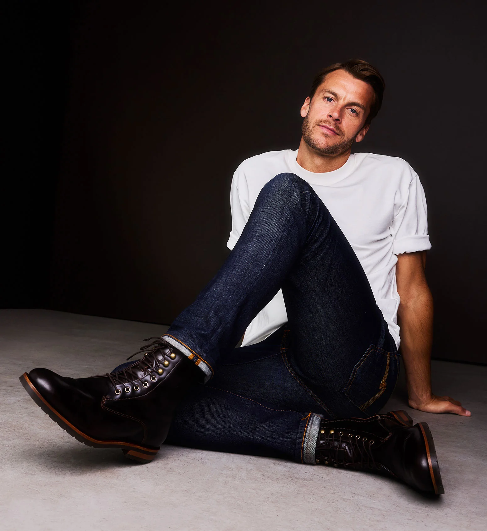 Argon Mahogany Leather Boots