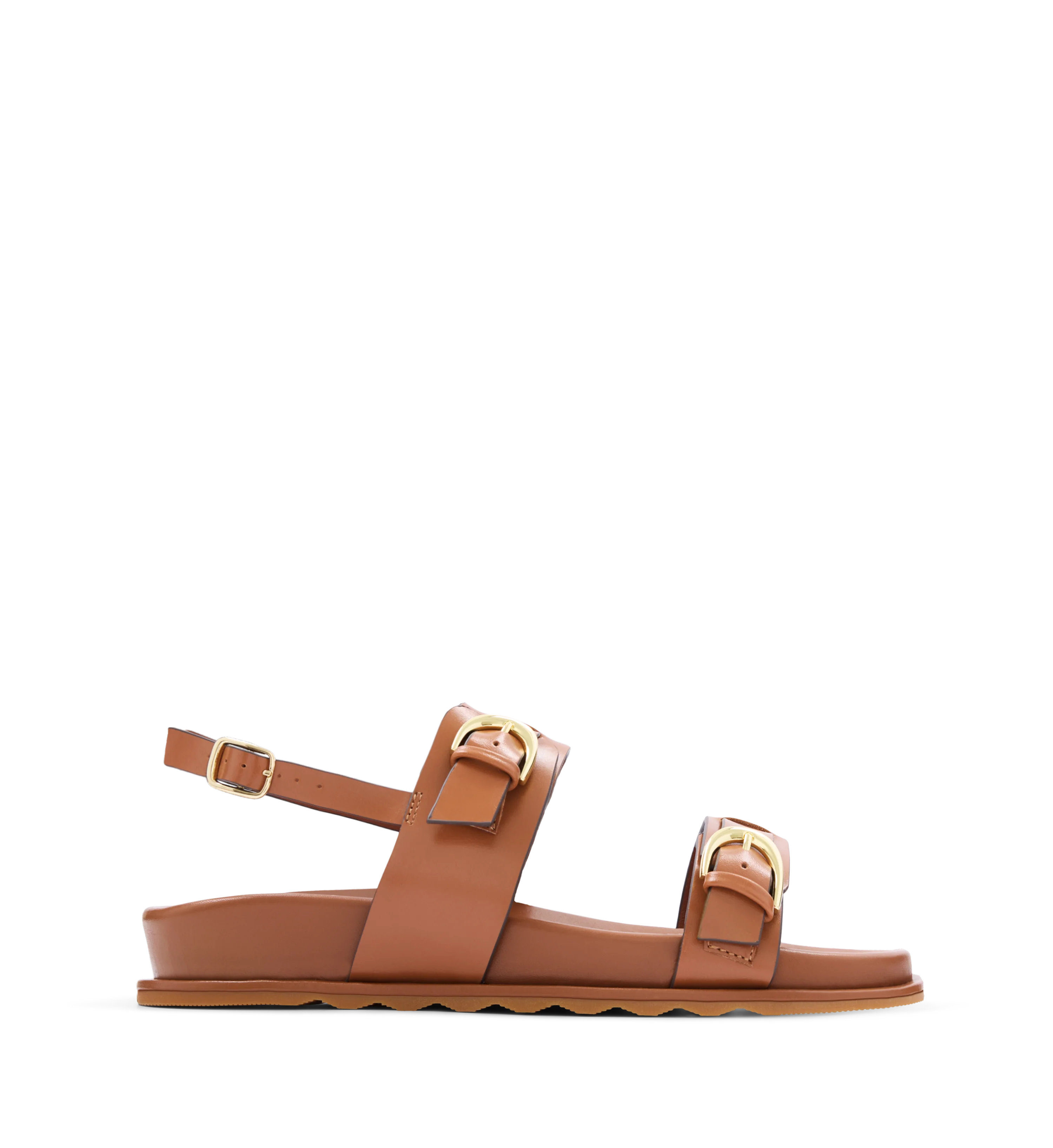 Ardenna Tan Leather Chunky Sandals