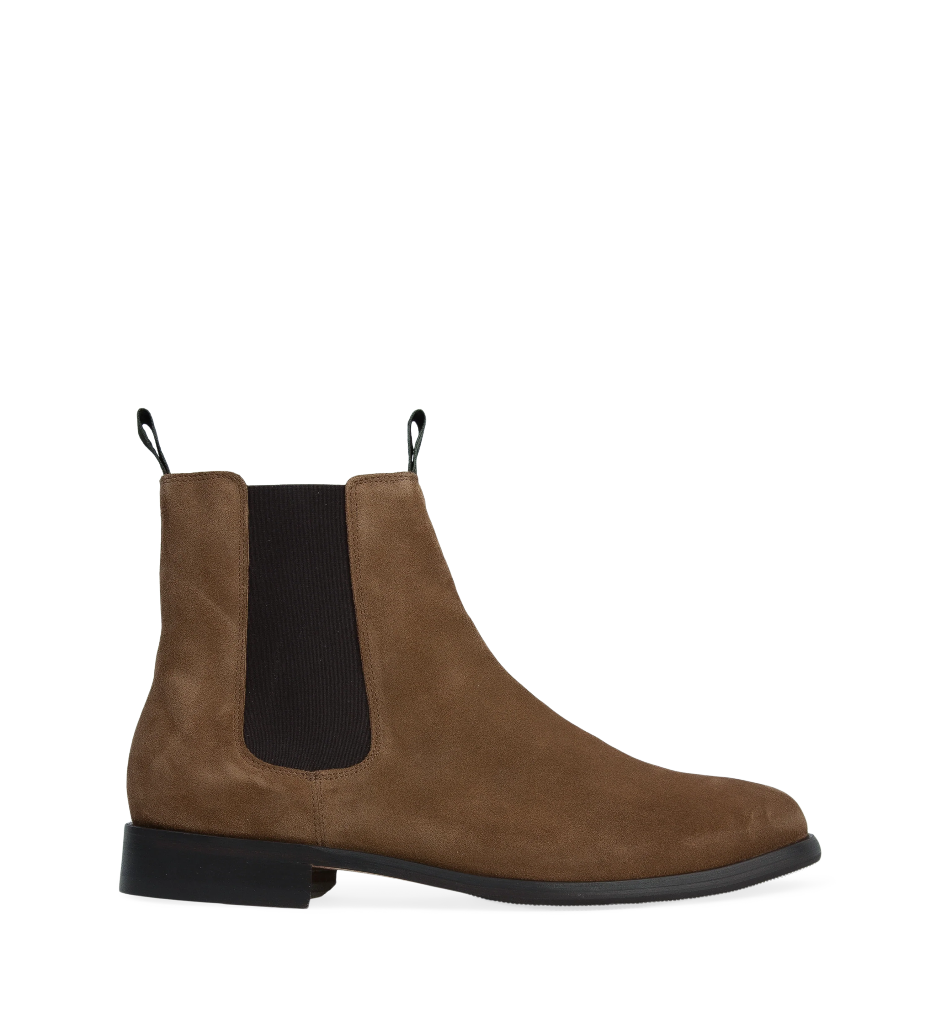 Thallium Tobacco Suede Boots
