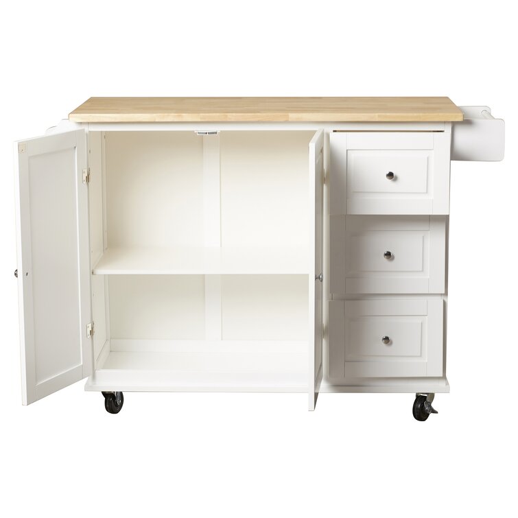 Hardiman Solid Wood Kitchen Cart