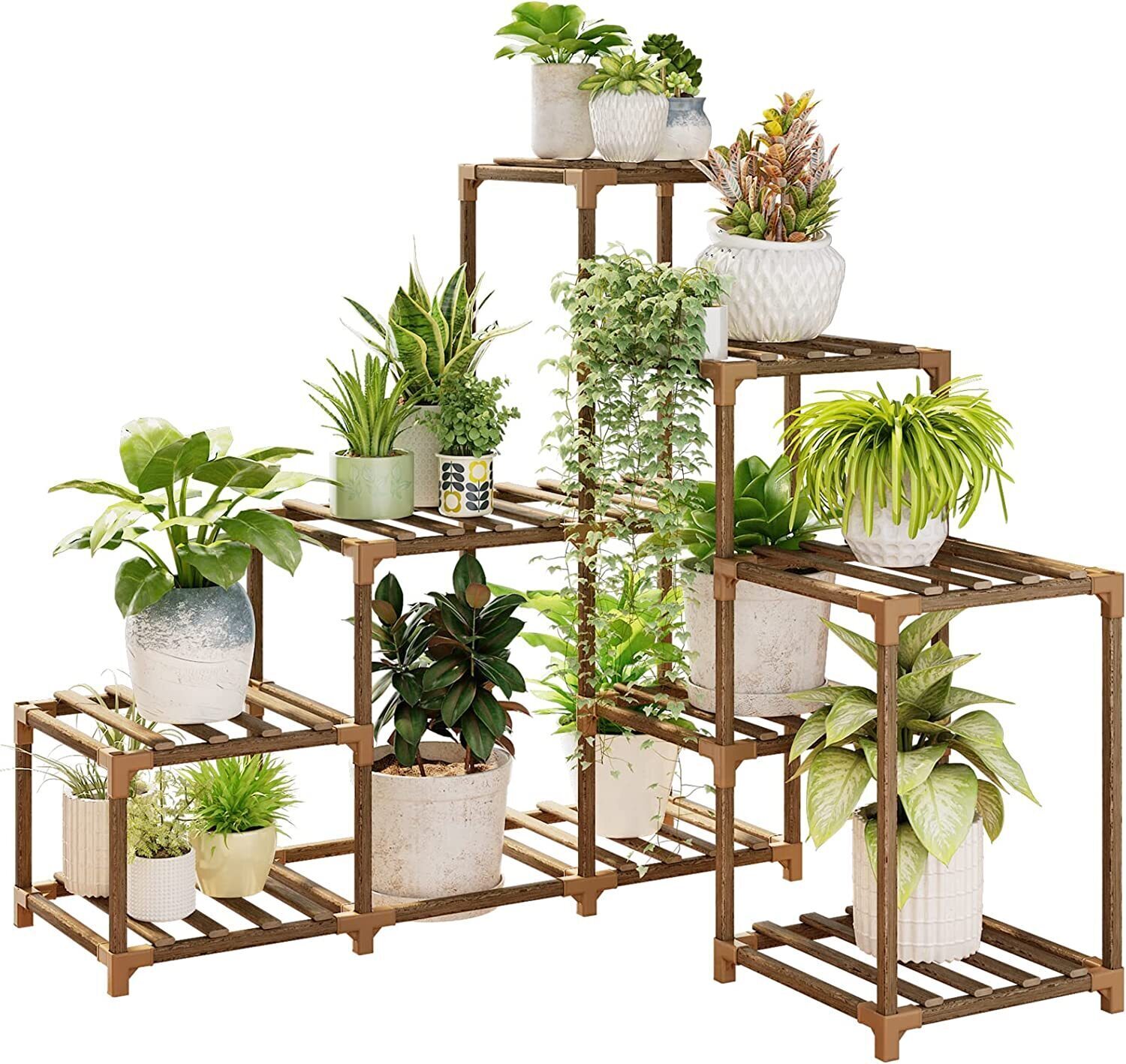 Plant stand indoor plant stand wooden outdoor multi-layer plant stand
