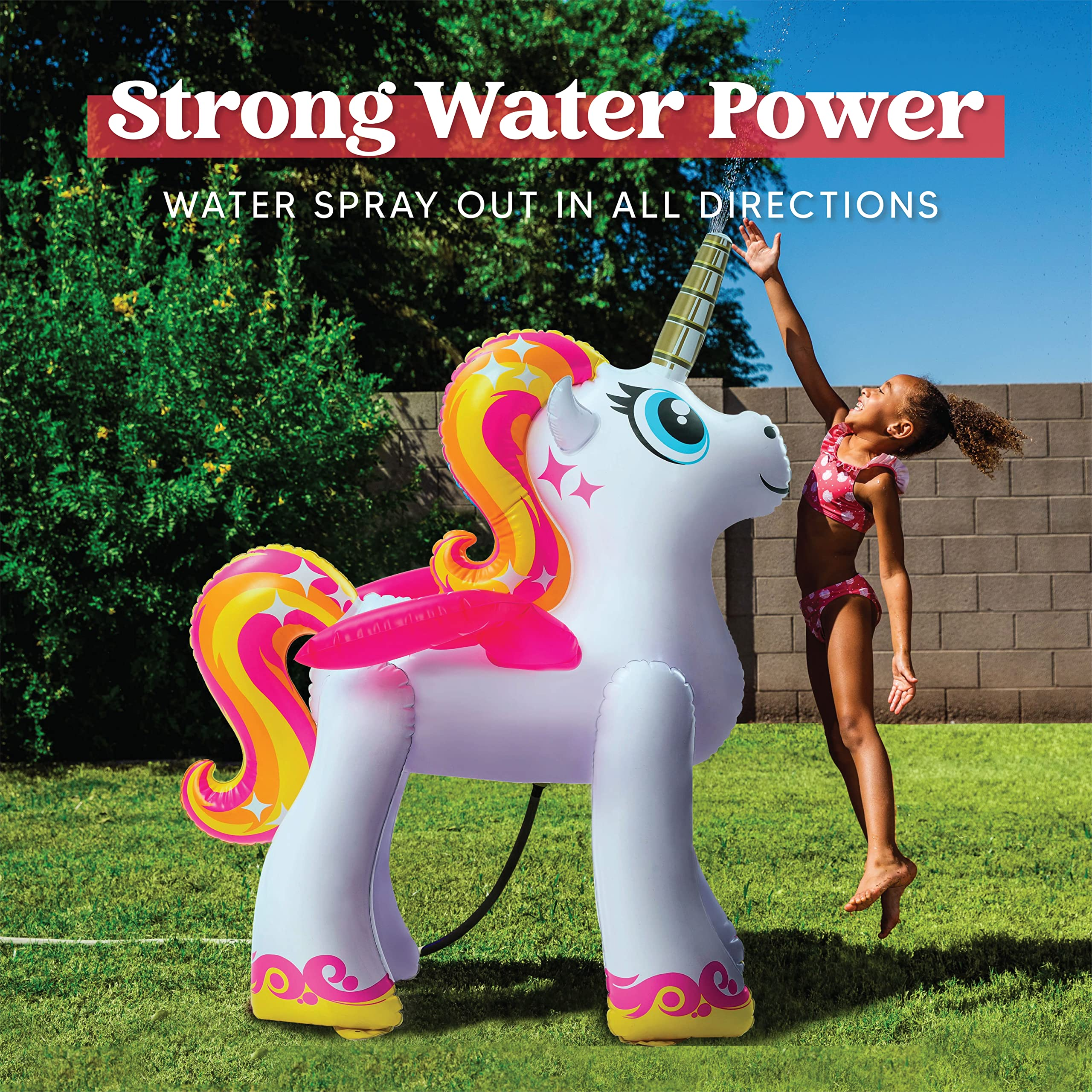 Clearance - Inflatable Unicorn Sprinkler, 2 Pack