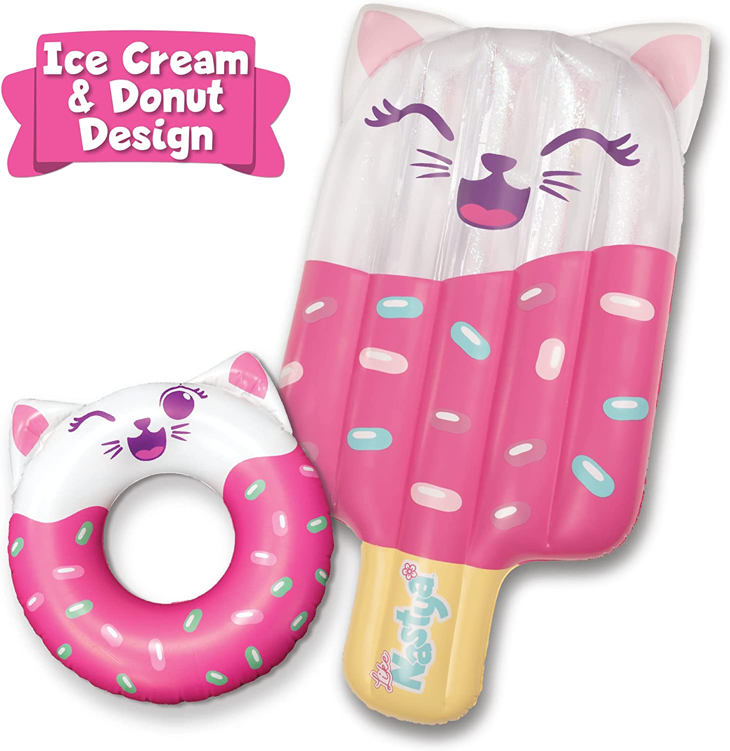 Clearance - Like Nastya Ice Cream Lounge & Float, 2 Pack
