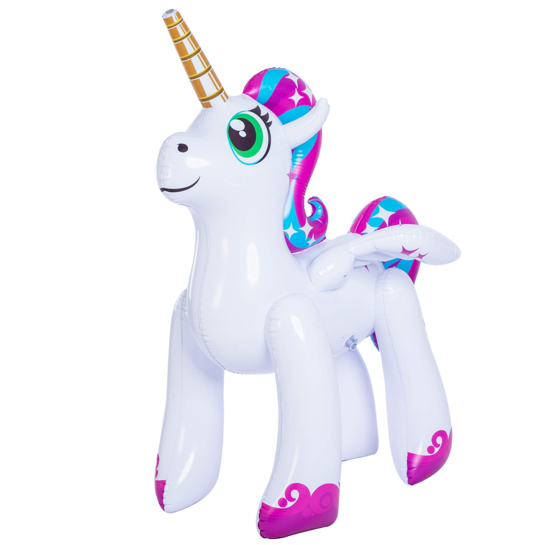 Clearance - Inflatable Rainbow Unicorn Yard Sprinkler