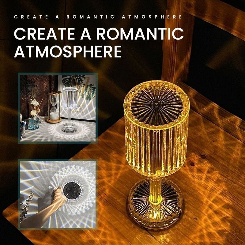 Last Day 50% OFF - Touching Control Crystal Lamp