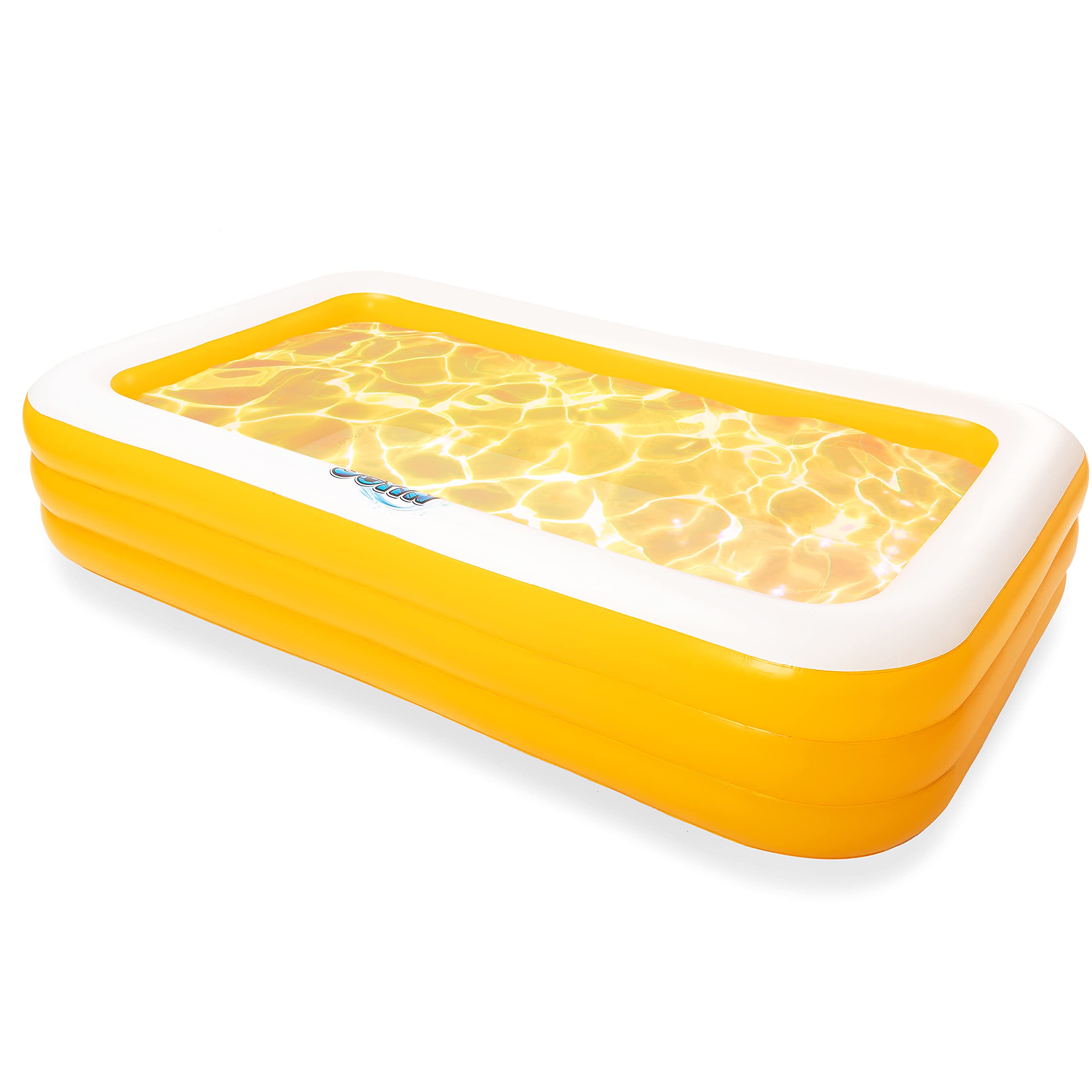 Clearance - Inflatable Orange Swim Center Pool