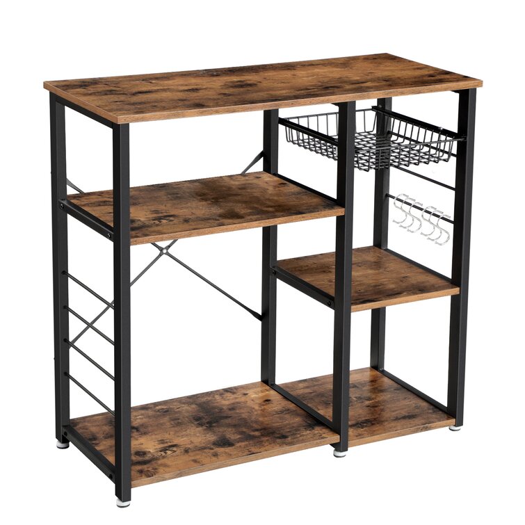 Milburn Wood Kitchen Cart