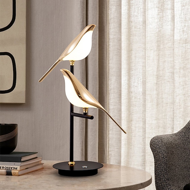 Magpie wall lamp modern simple living room TV background wall led lamp light luxury creative bedroom hotel bedside lamp