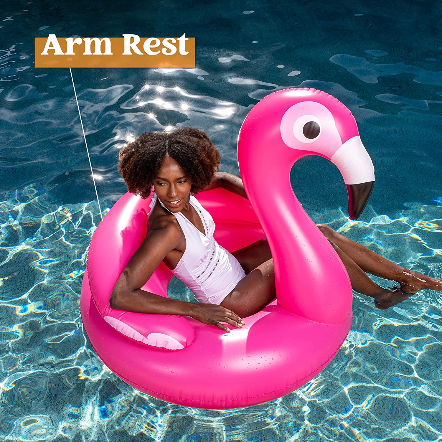 Clearance - Inflatable Unicorn & Flamingo Pool Float, 2 Pack