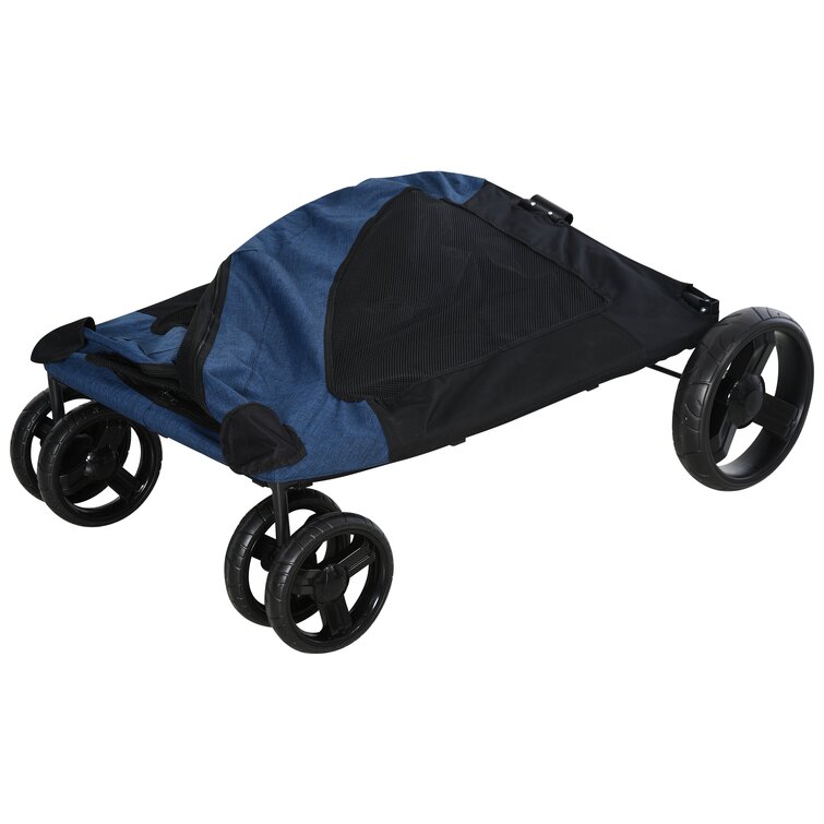 Ewell Folding Standard Stroller with Detachable Carrier