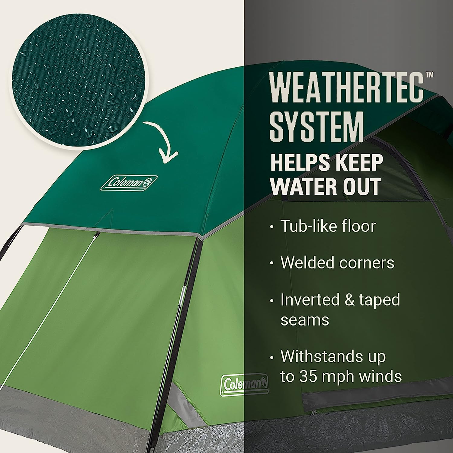 Coleman Sundome Camping Tent