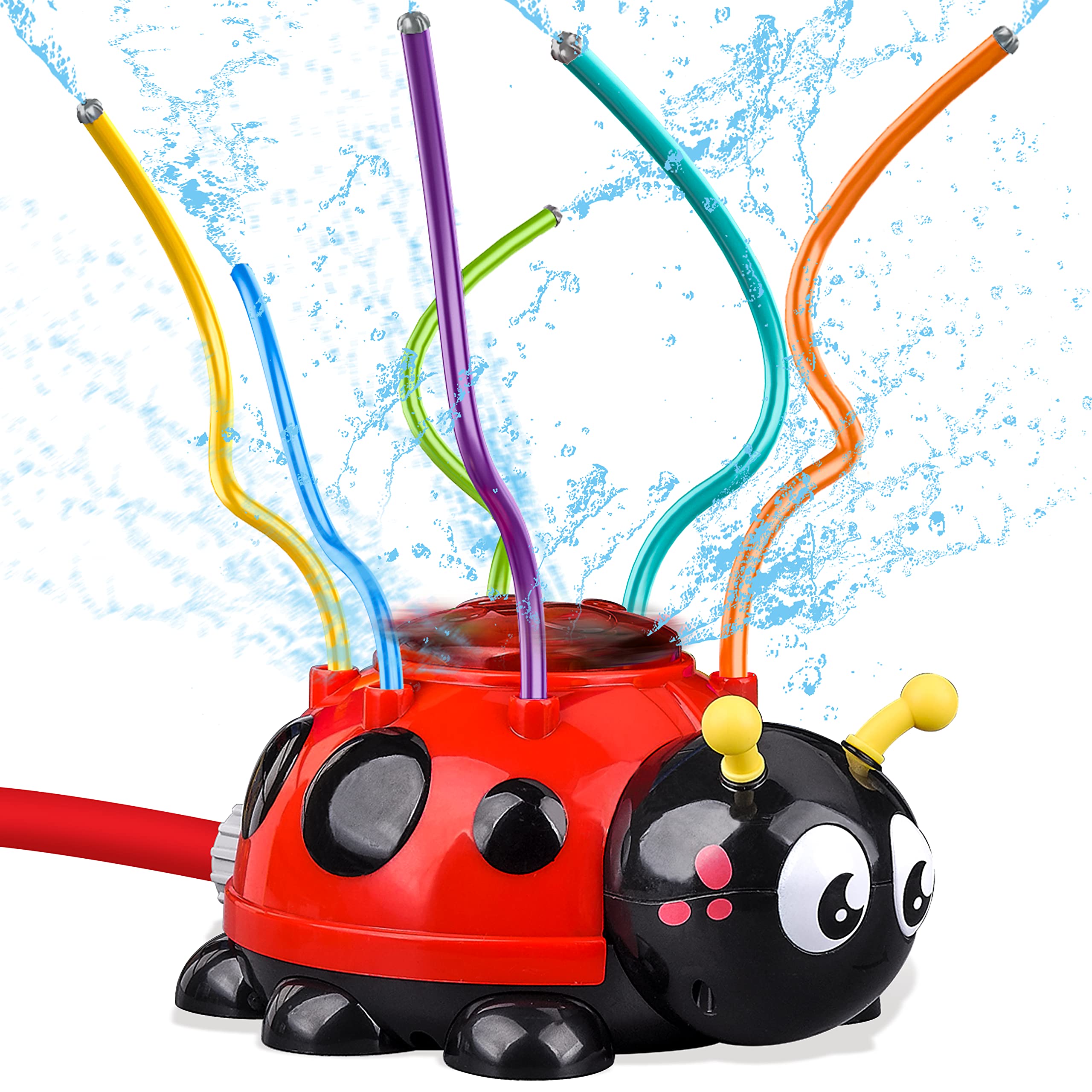 Clearance -  Ladybug Wiggle Tube Sprinkler