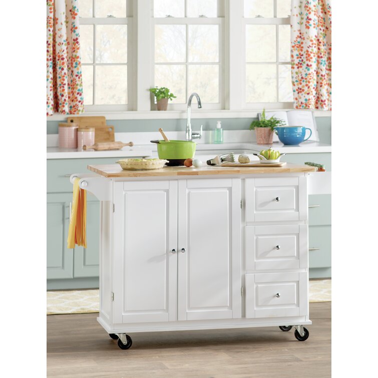 Hardiman Solid Wood Kitchen Cart