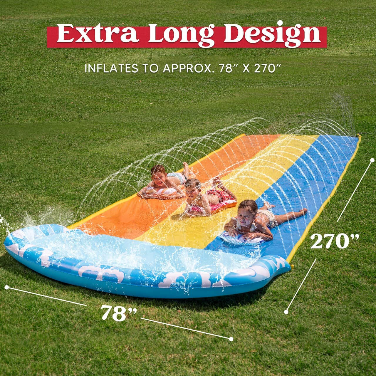 Clearance - Sea Wave Lawn Slide