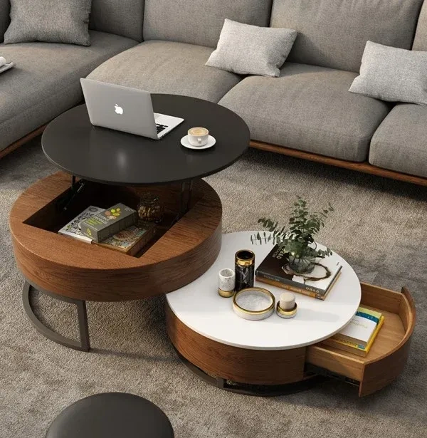 Clearance SaleScandinavian Style Lift-Up Coffee Table