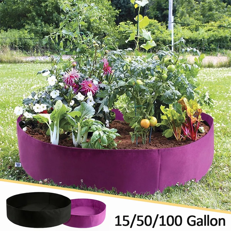 Breathable Fabric Raised Garden Bed