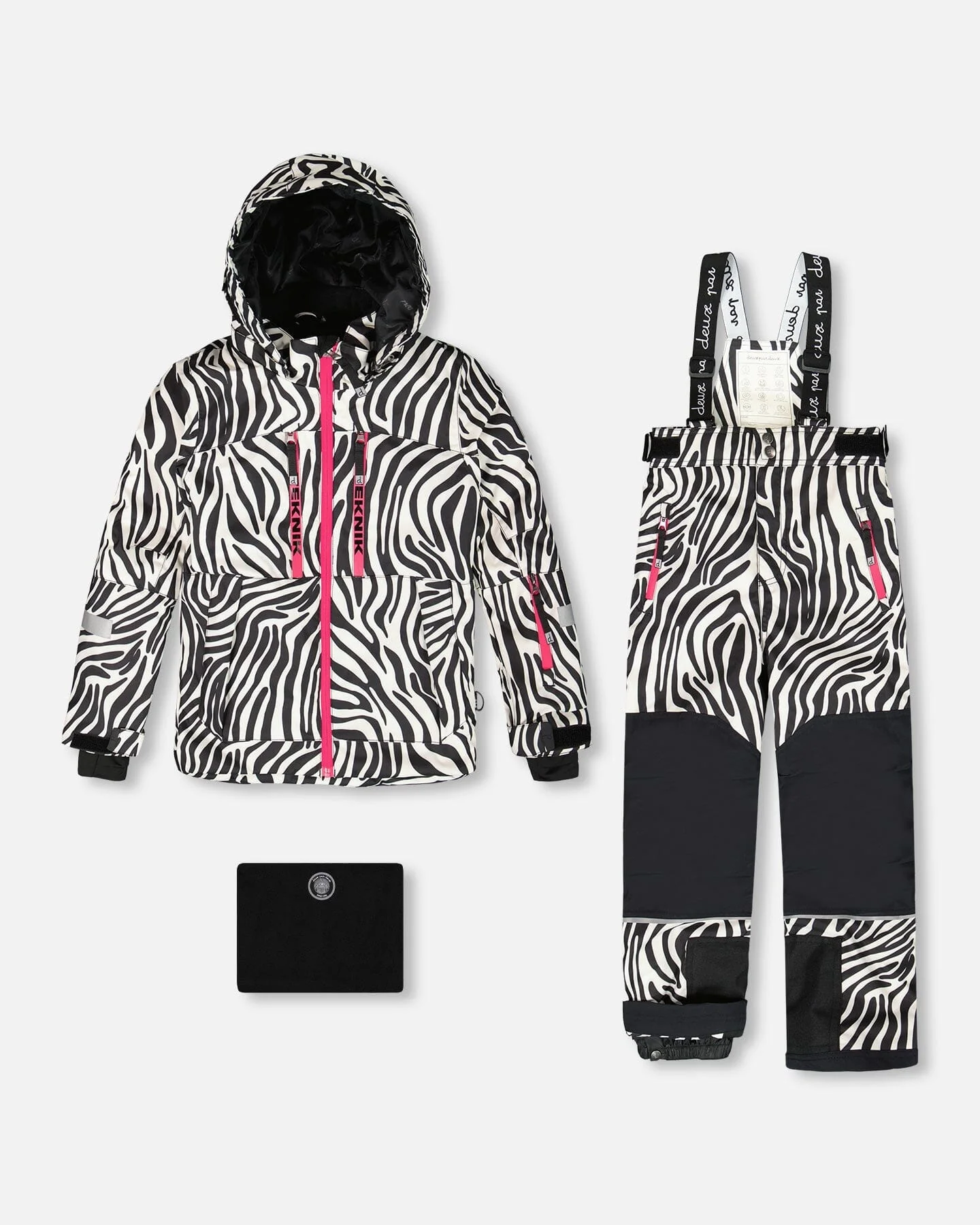 Two-Piece Teknik Snowsuit Zebra Print