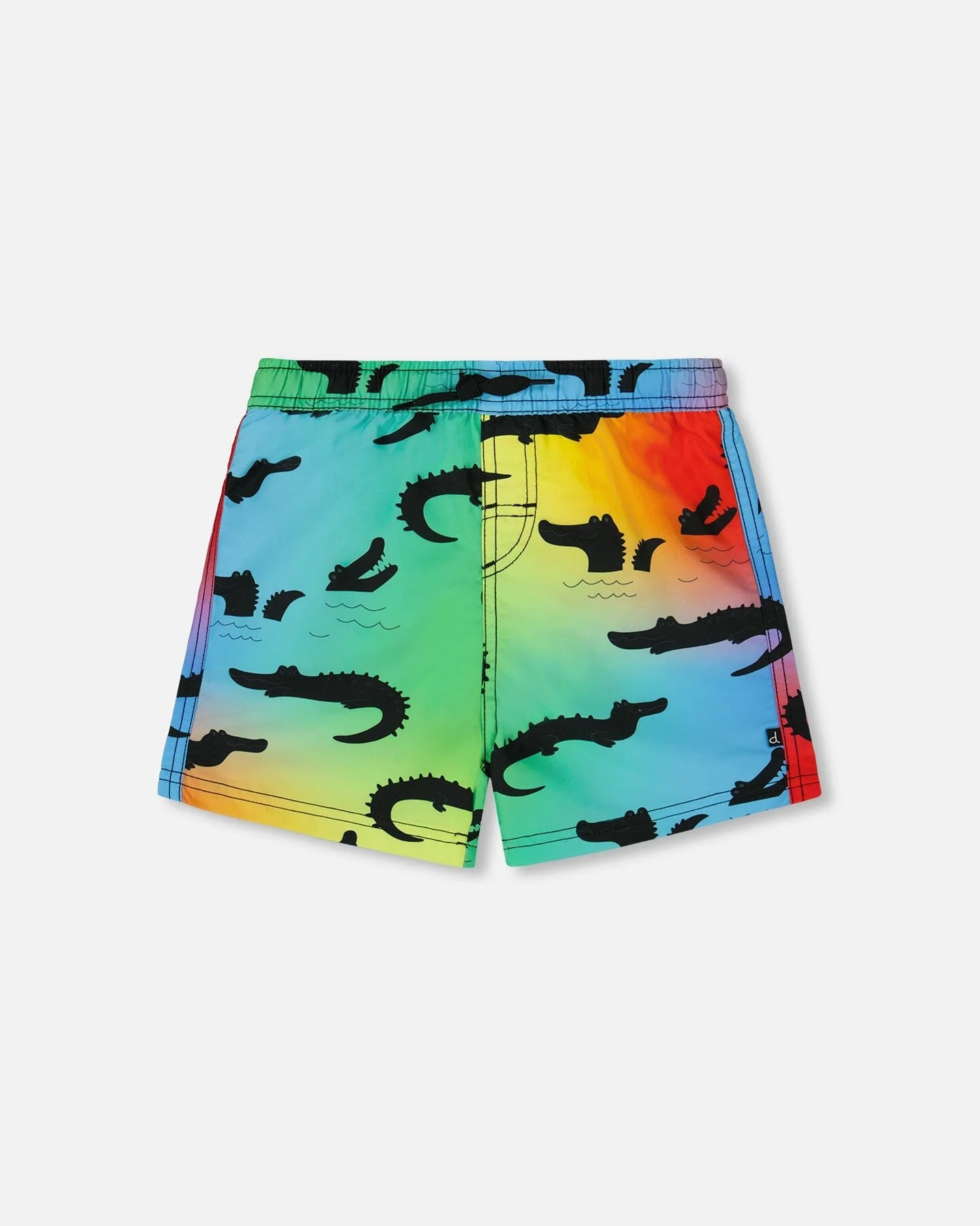 Printed Boardshorts Multicolored Crocodile
