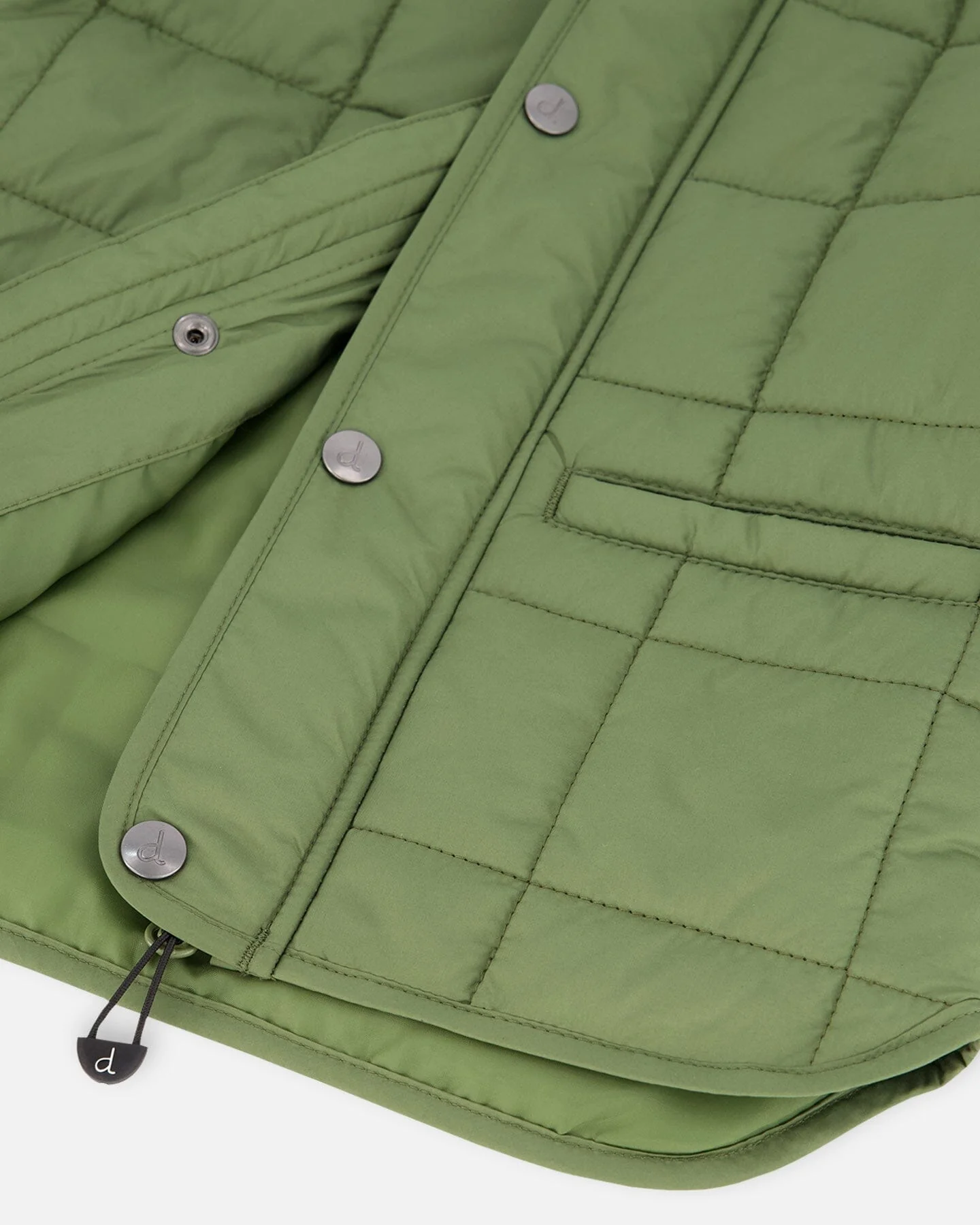 Quilted Mid-Season Jacket Khaki