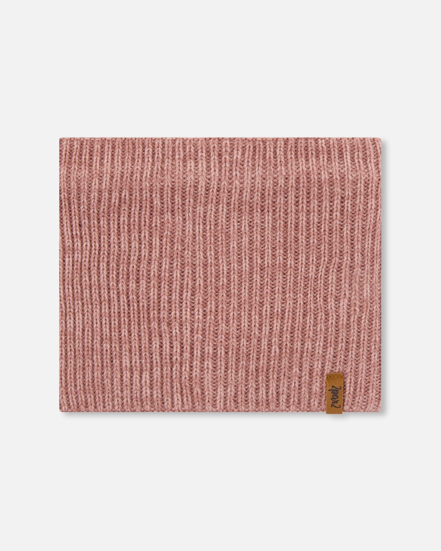 Mid-Season Knit Neck Warmer Dusty Pink