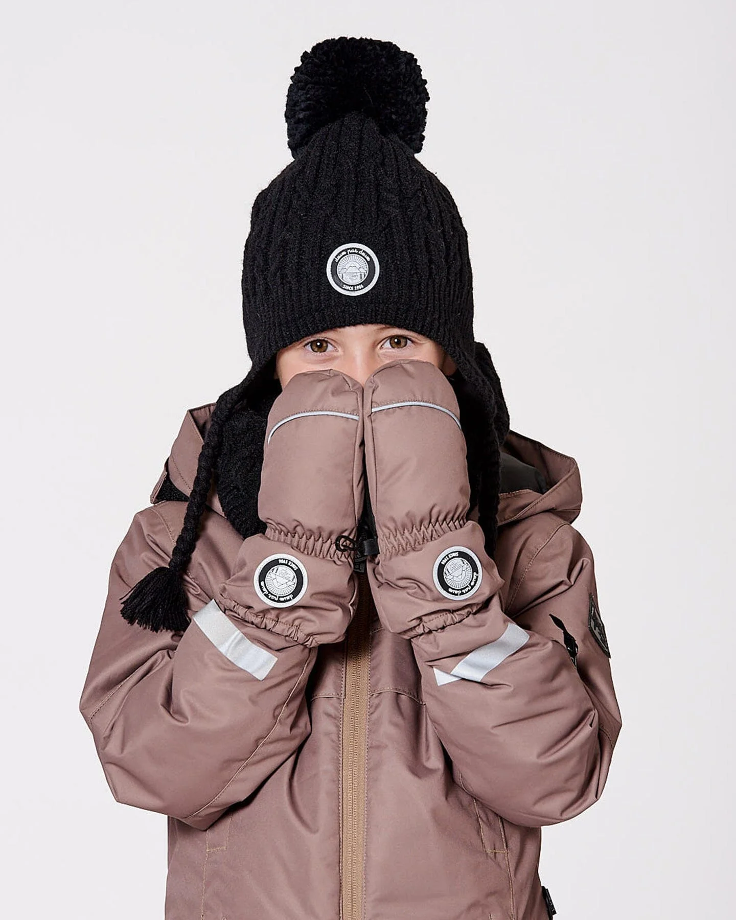 Winter Mittens Play Taupe