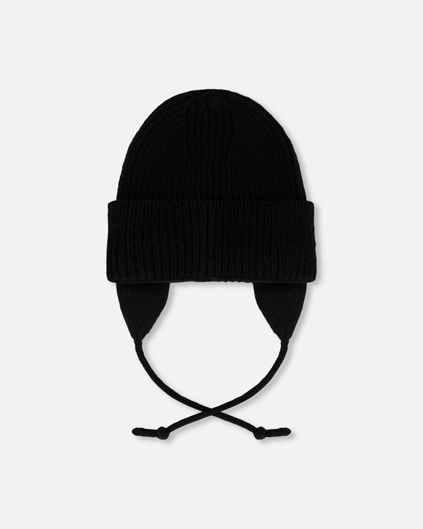 Baby Mid-Season Knit Hat Black