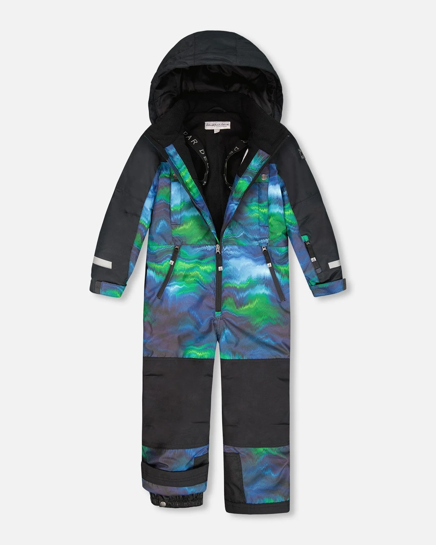 One-Piece Teknik Snowsuit Aurora Borealis