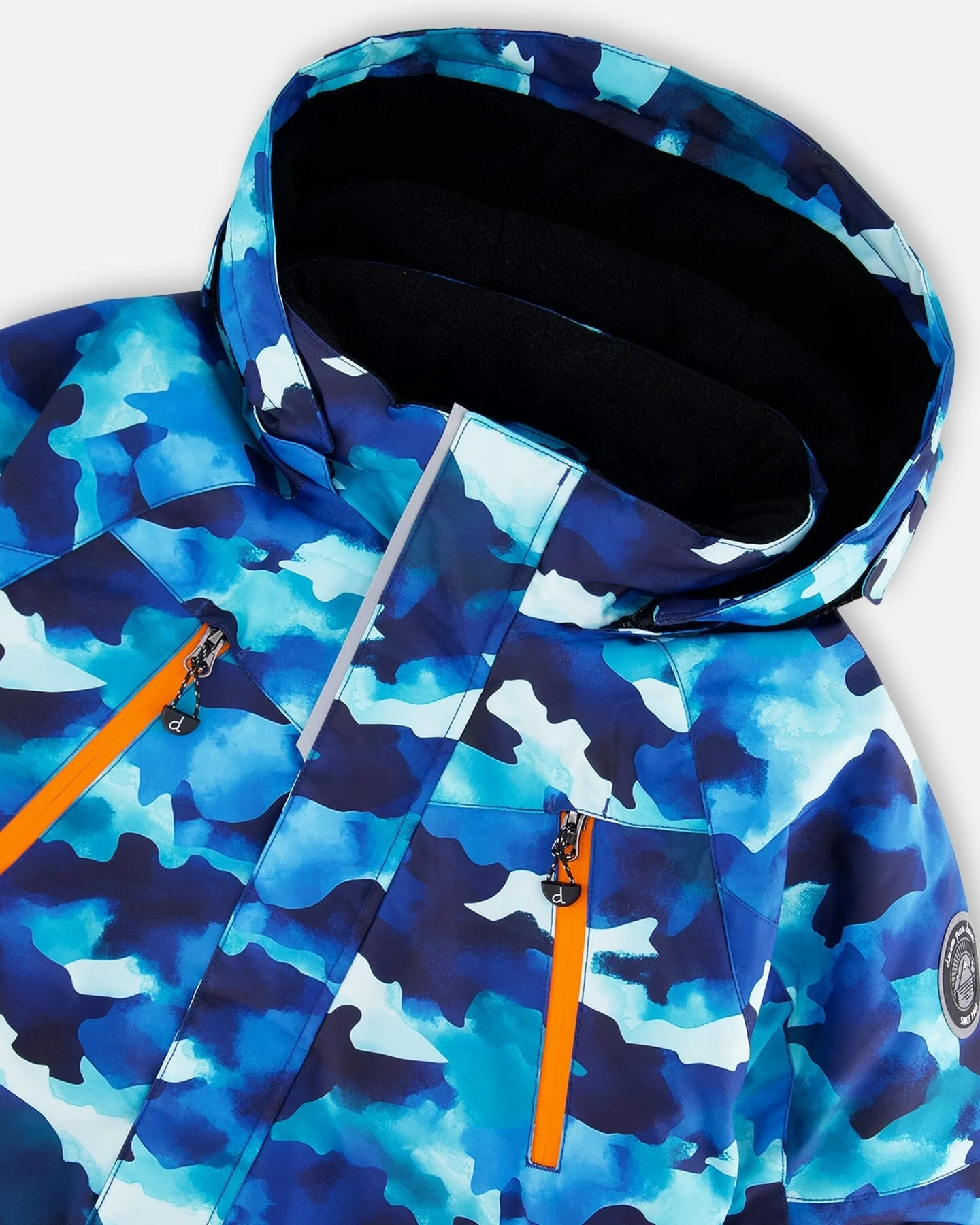 Two-Piece Play Snowsuit Bright Orange