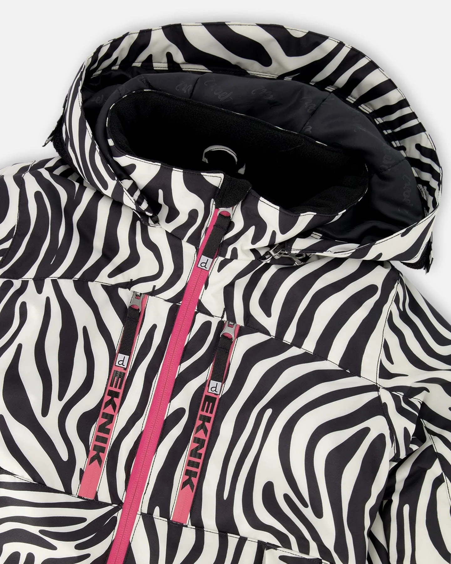 Two-Piece Teknik Snowsuit Zebra Print