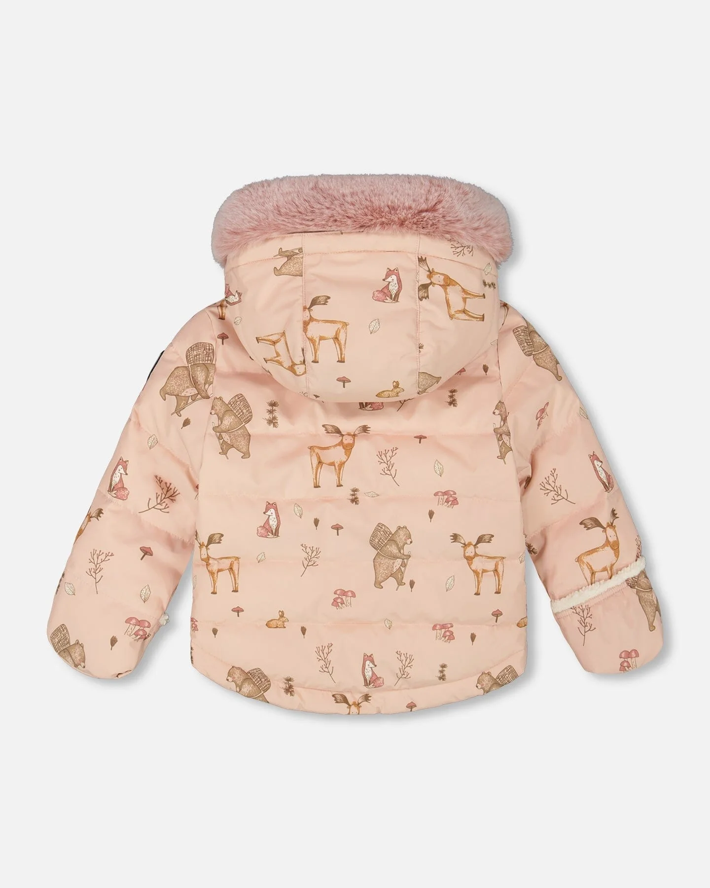 Two-Piece Baby Snug Snowsuit Dusty Pink