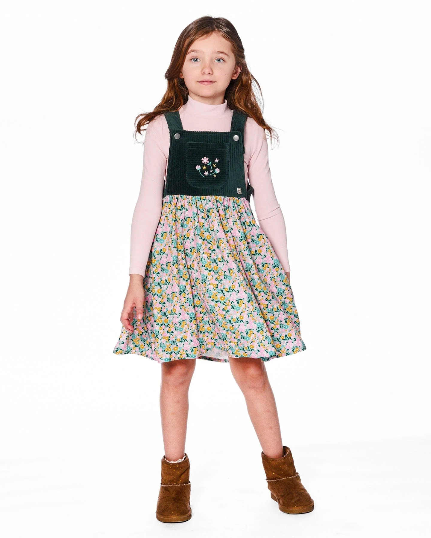 Super Soft Ribbed Mock Neck Top Pink