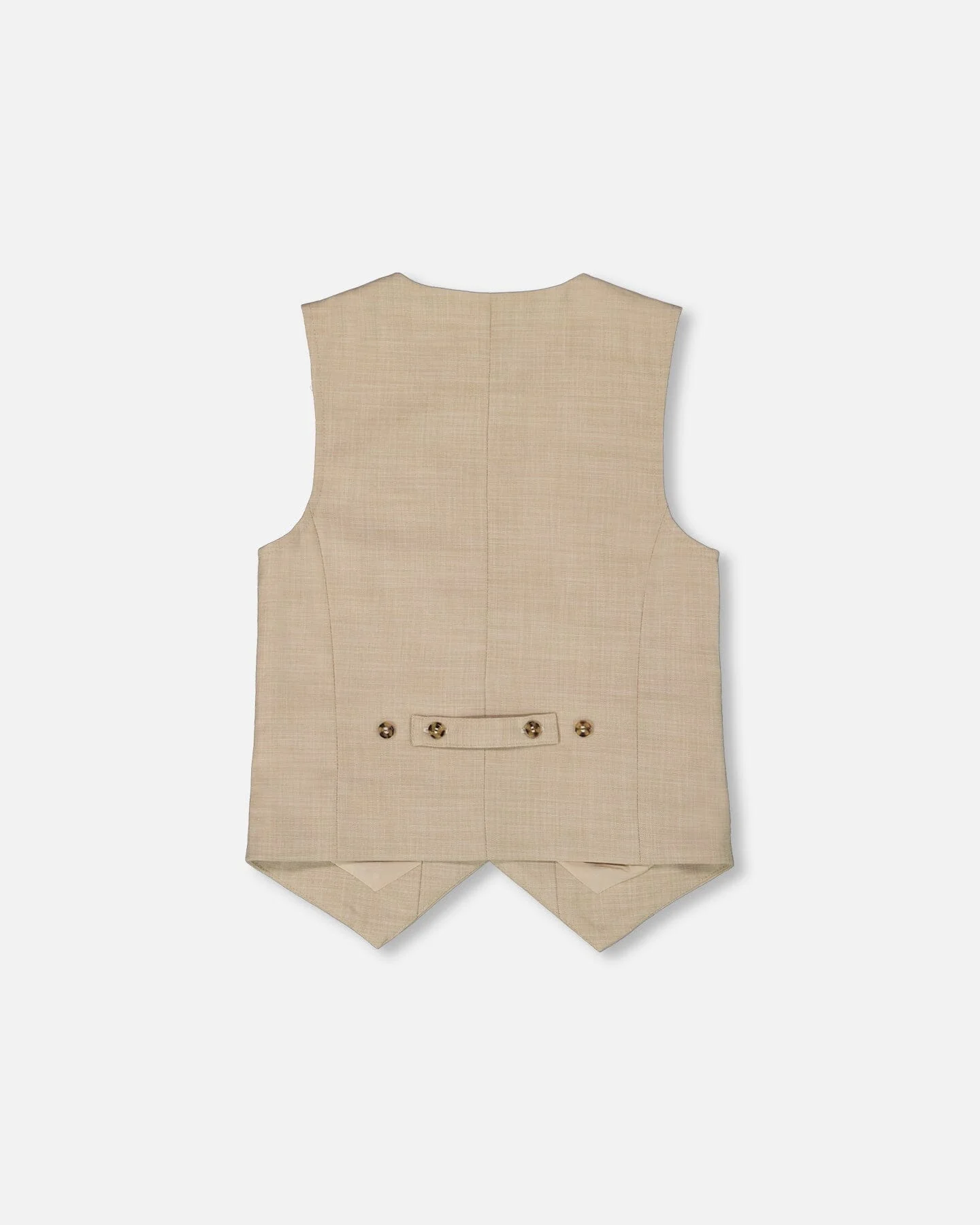 Sleeveless Vest Light Taupe