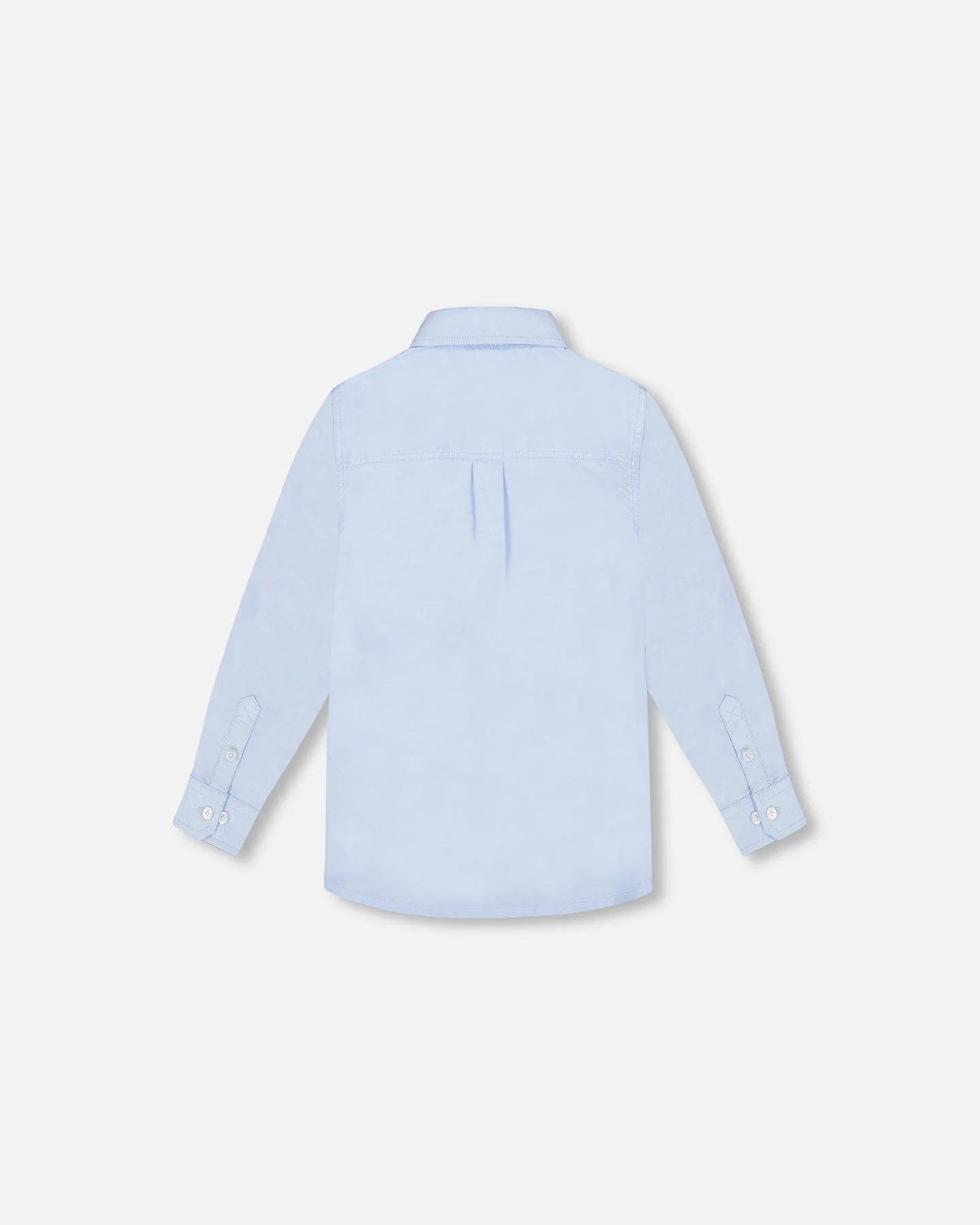 Long Sleeve Button Down Shirt Pale Blue
