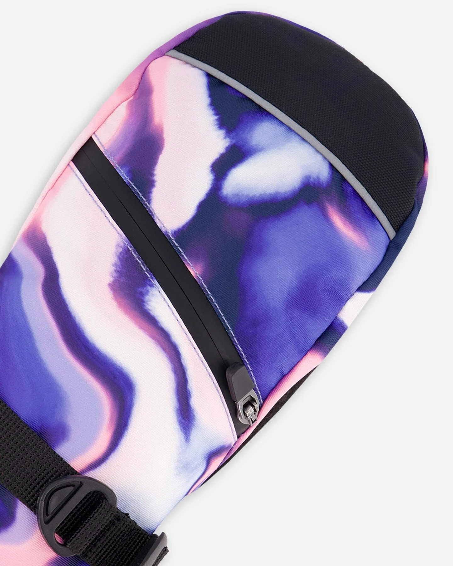 Winter Mittens Teknik Pink And Blue Marble