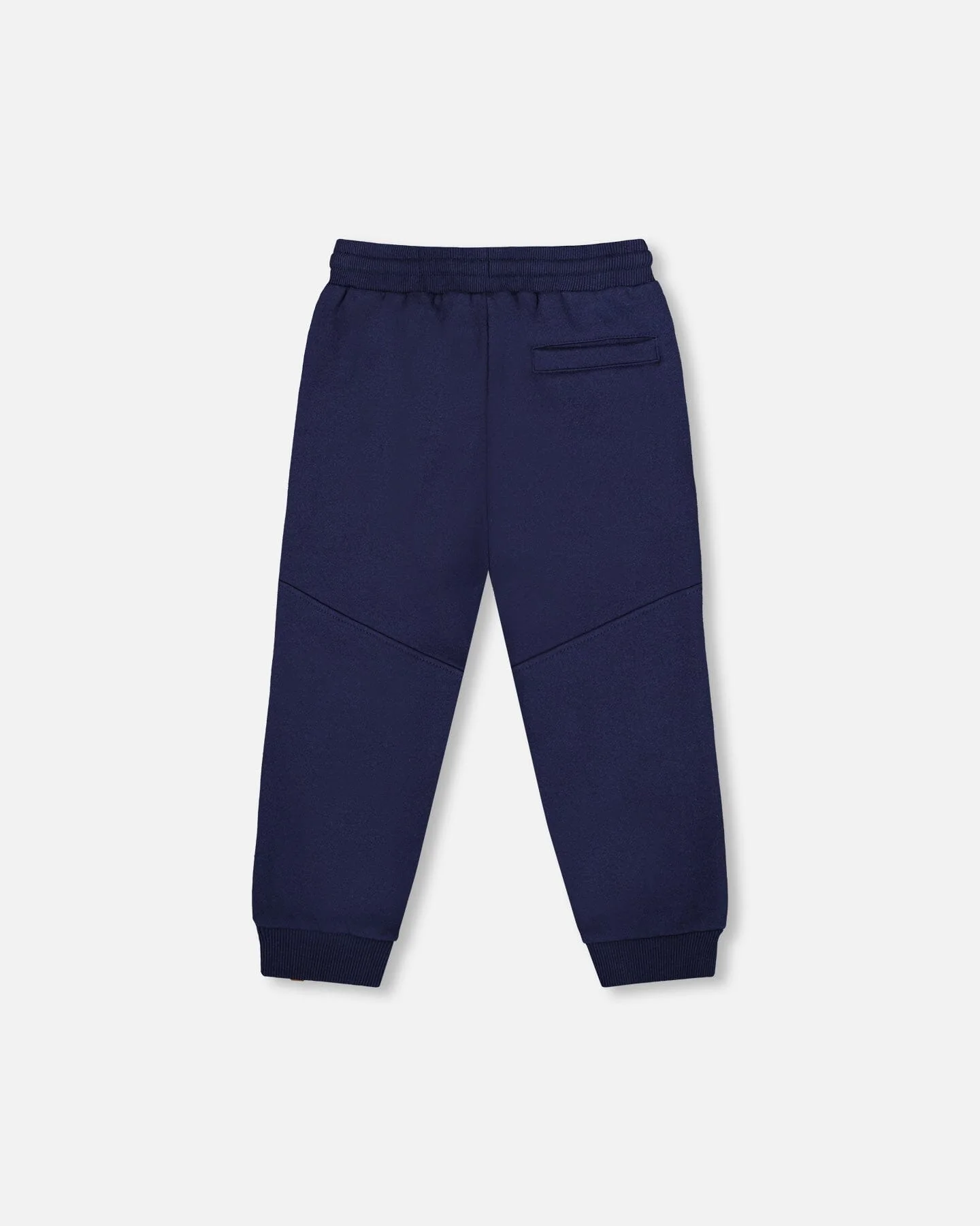 Fleece Sweatpants With Pockets Navy Blue