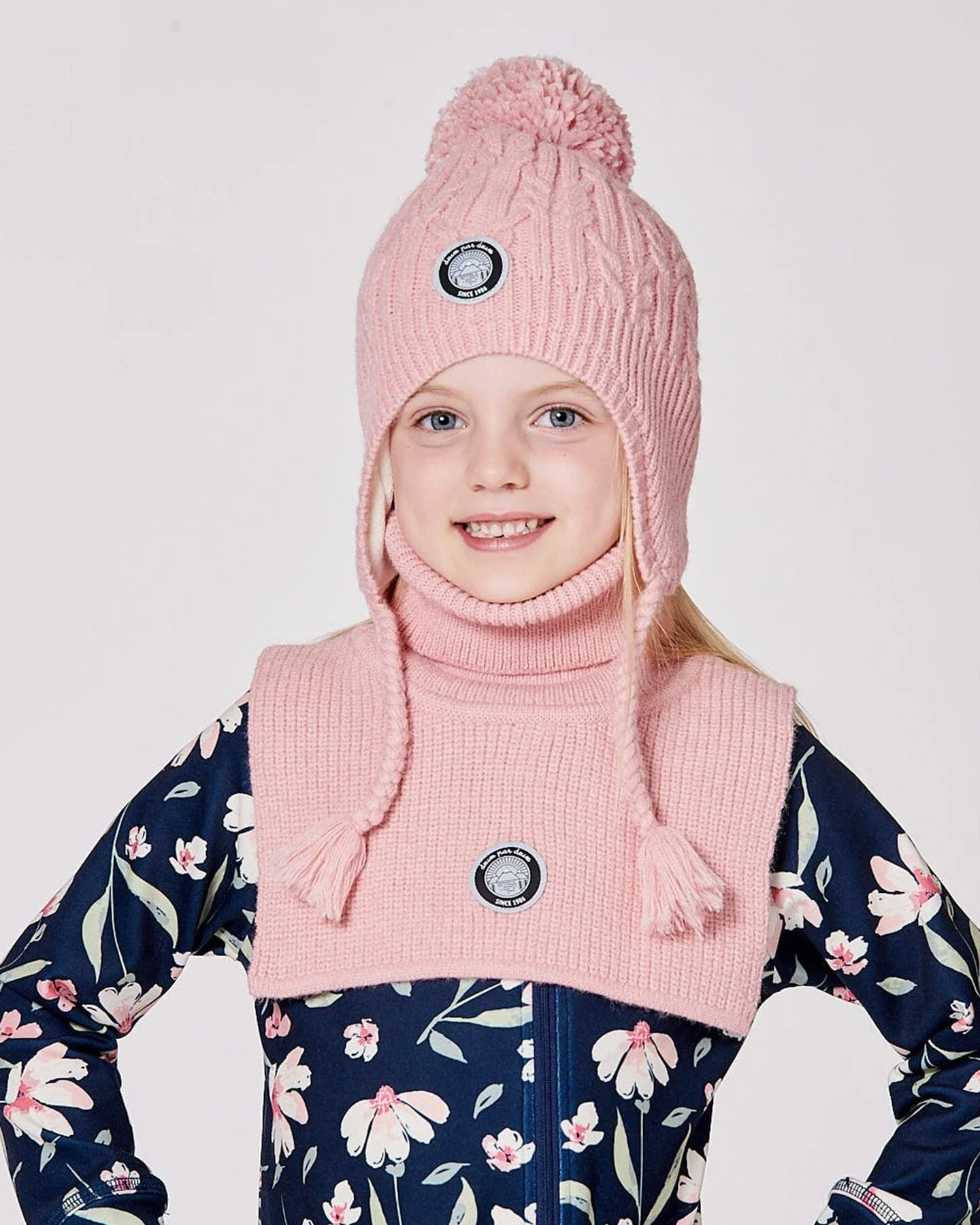 Turtleneck Neckwarmer Dusty Pink