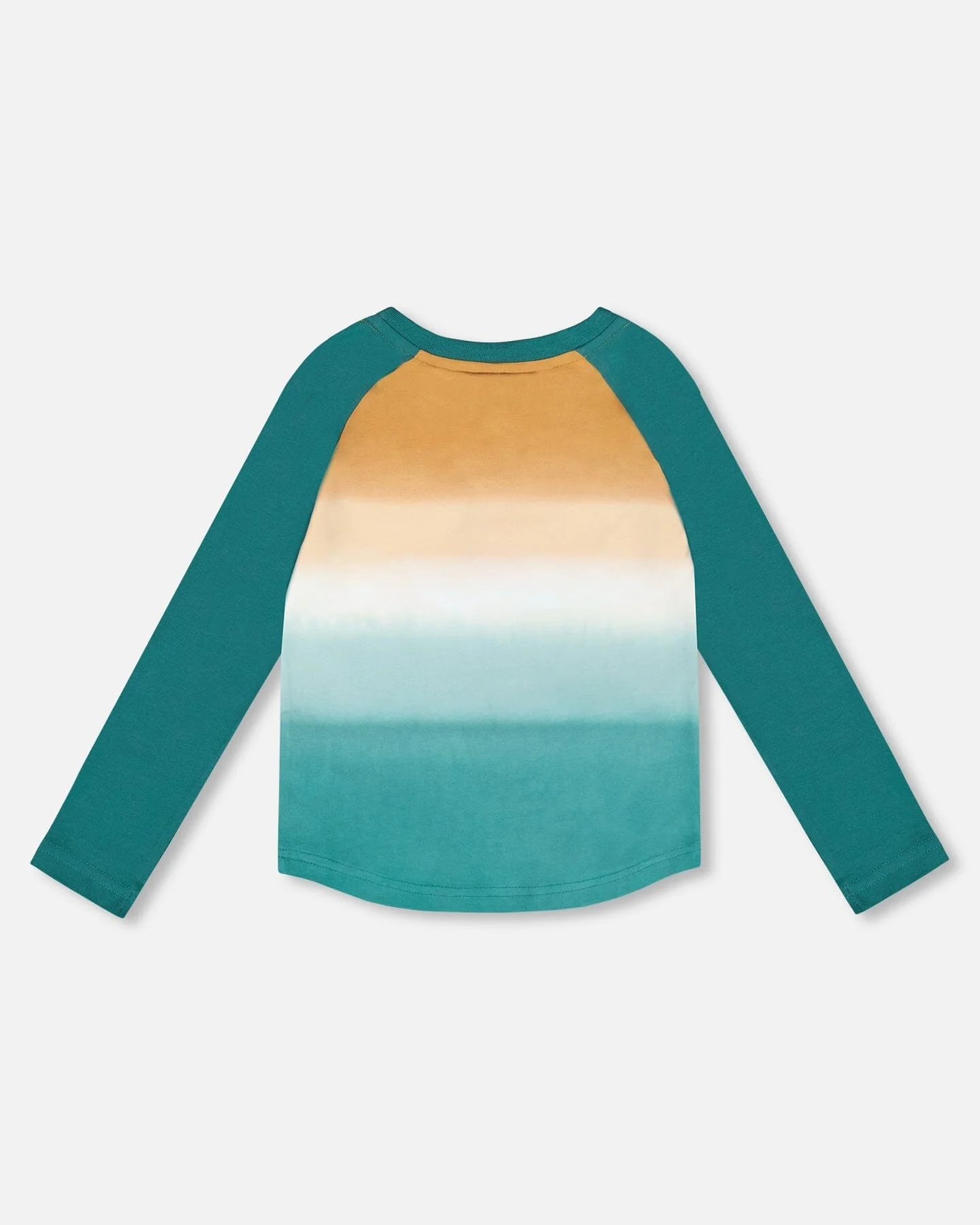 Organic Cotton Jersey Raglan Sleeve T-Shirt Forest Green