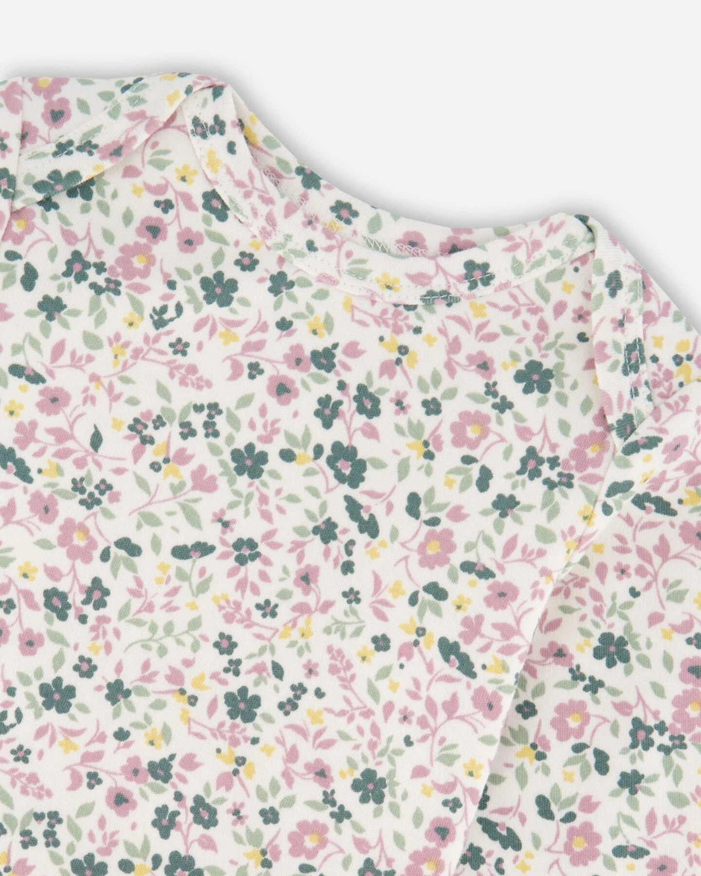 Organic Cotton Bodysuit And Sleeveless Overalls Set Jade Green