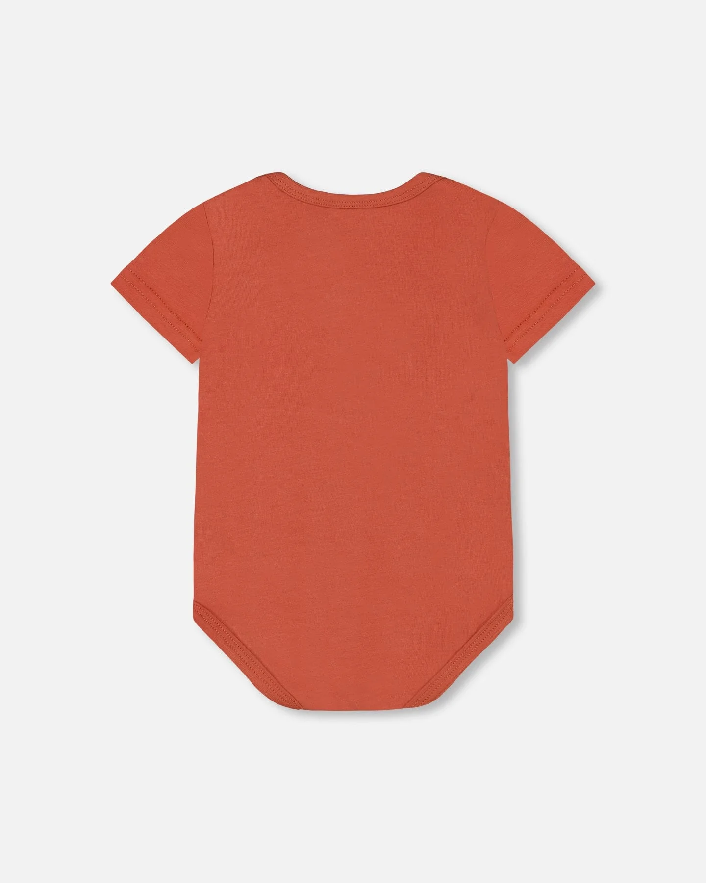 Organic Cotton Onesie Terracotta