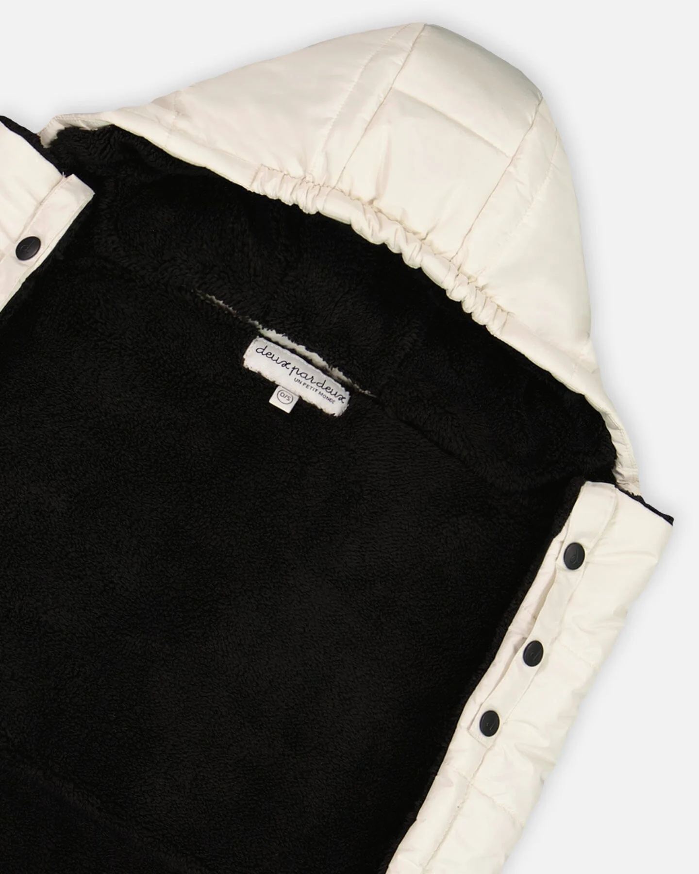 3-In-1 Multifunction Cover For Car Seat, Stroller, And Baby Carrier In Off-White