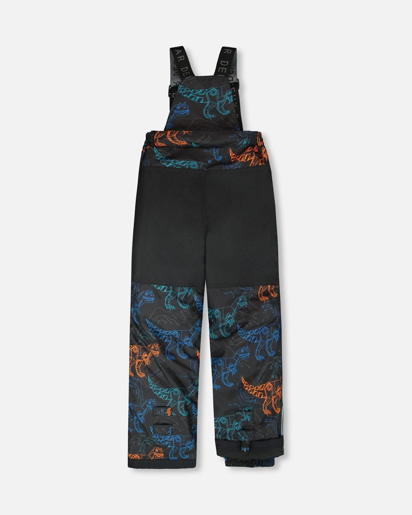 Two-Piece Play Snowsuit Robot Dinosaur Print