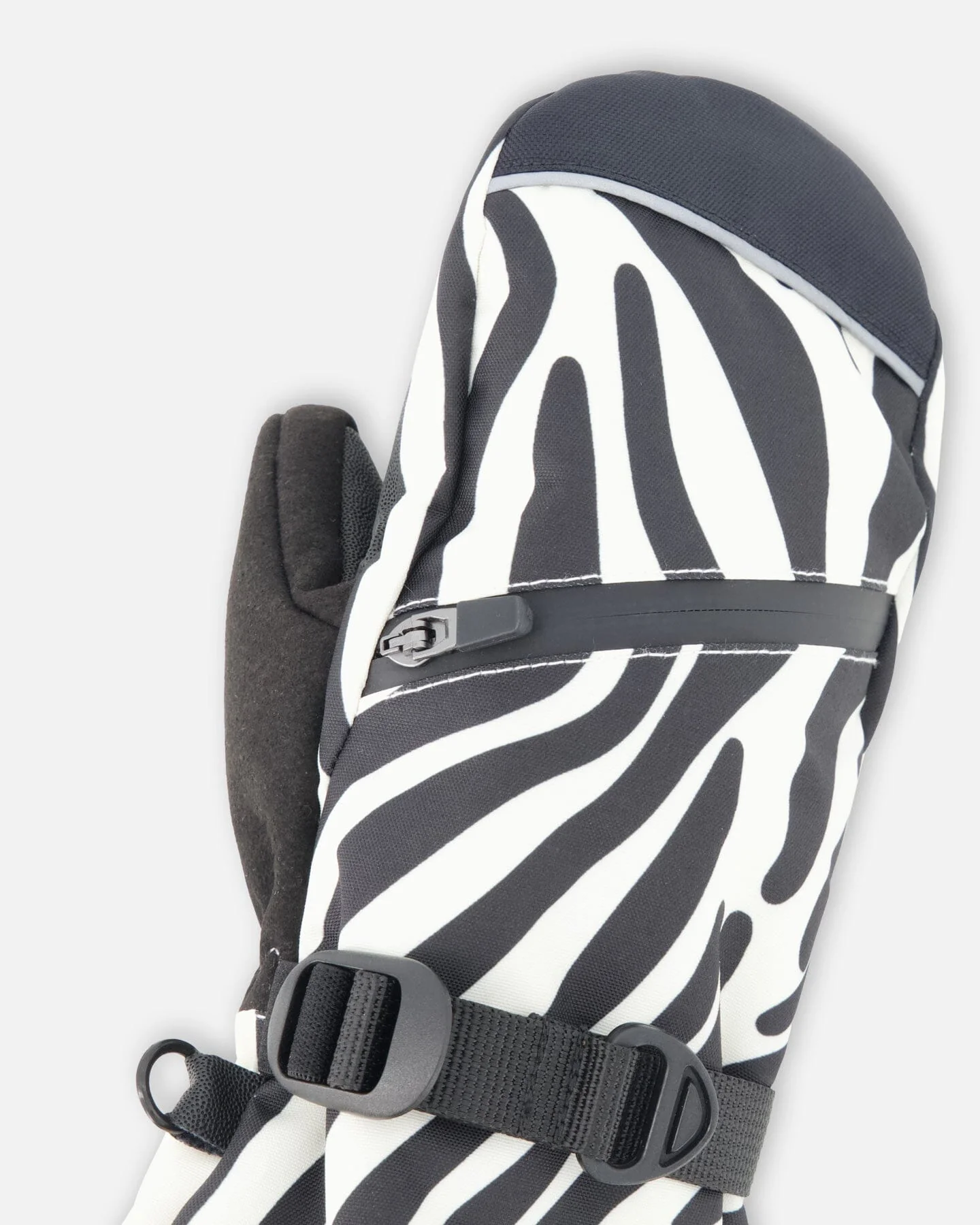 Winter Mittens Teknik Zebra Print
